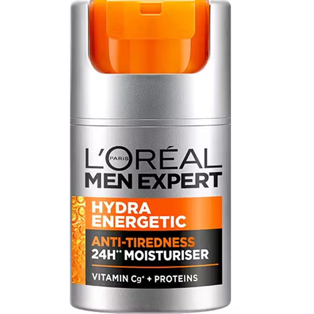 Loreal Paris L'oreal Paris Men Expert Hydra Energetic Anti Tiredness 24H Moisturiser Αντρική Ενυδατική Κρέμα κατά των Σημαδιών Κούρασης με 24ωρη Διάρκεια 50ml