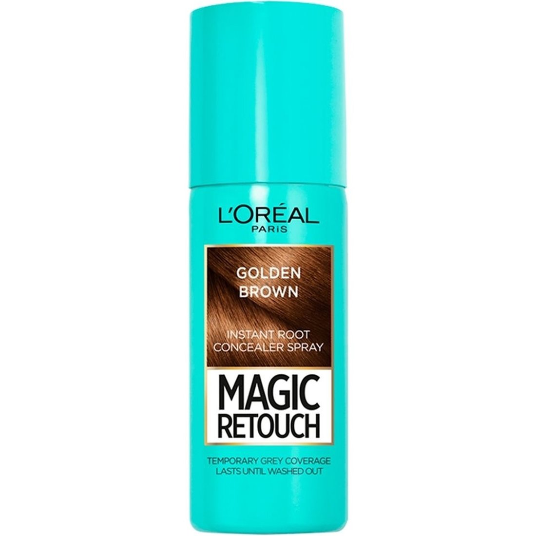 L'oreal Paris Magic Retouch Spray Κάλυψης Λευκών Ριζών Καστανό Χρυσαφί 75ml - 10 Golden Brown 54636