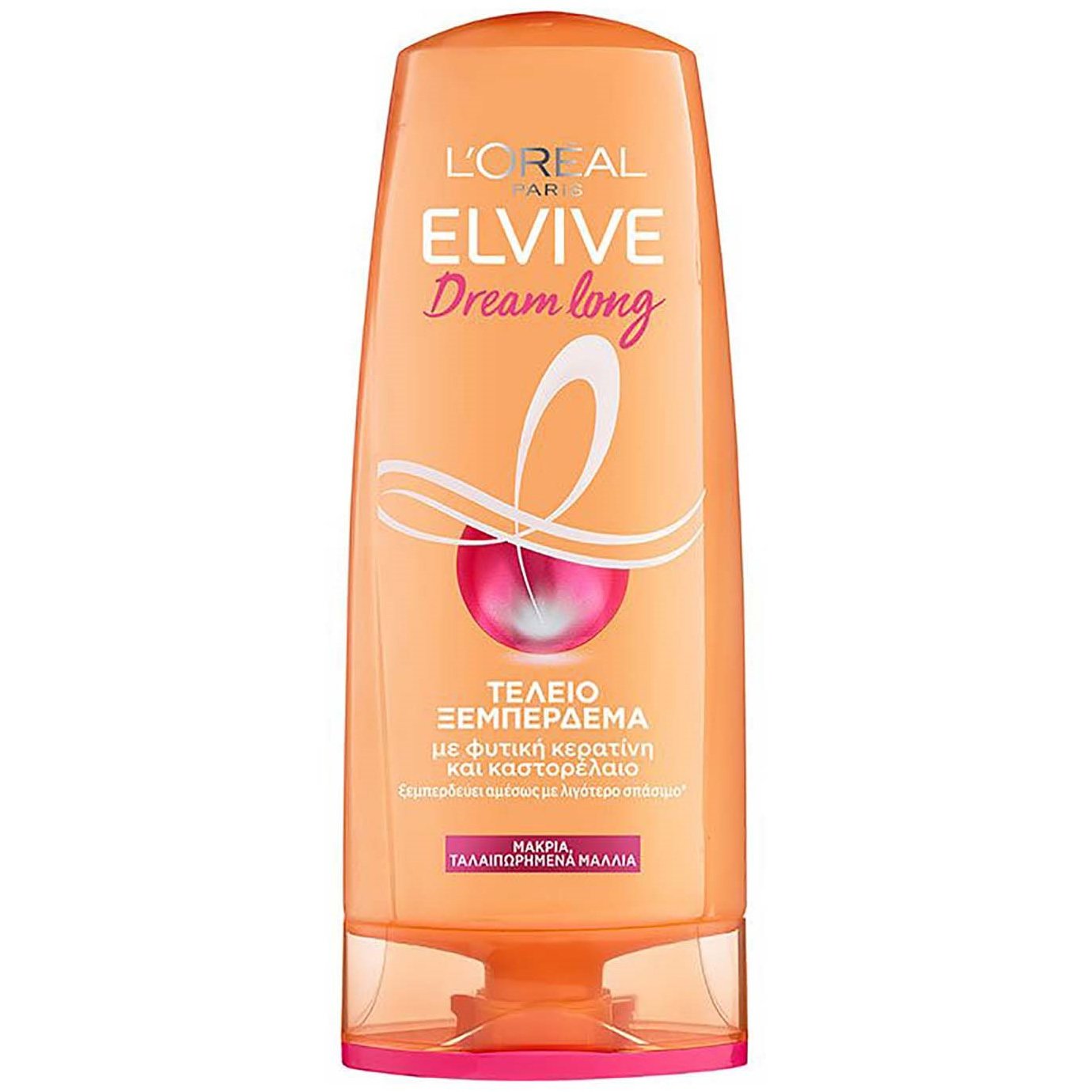 L'oreal Paris Elvive Dream Long Conditioner Μαλακτική Κρέμα Μαλλιών με Κερατίνη & Καστορέλαιο για Τέλειο Ξεμπέρδεμα στα Μακριά Μαλλιά 300ml φωτογραφία