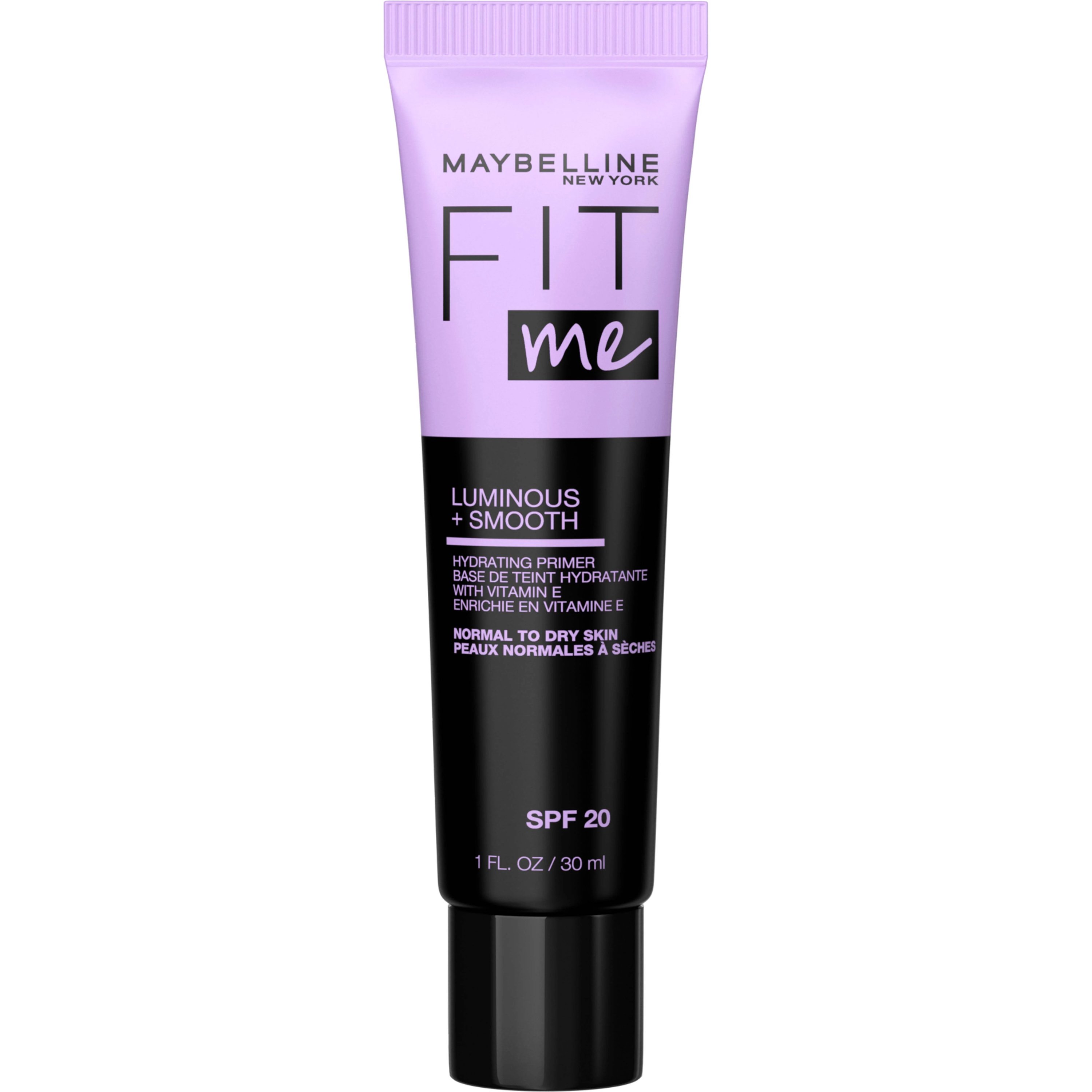 MAYBELLINE Maybelline Fit Me Luminous & Smooth Hydrating Primer Spf20 Μεσαίας Αντηλιακής Προστασίας για Λαμπερή Επιδερμίδα 30ml