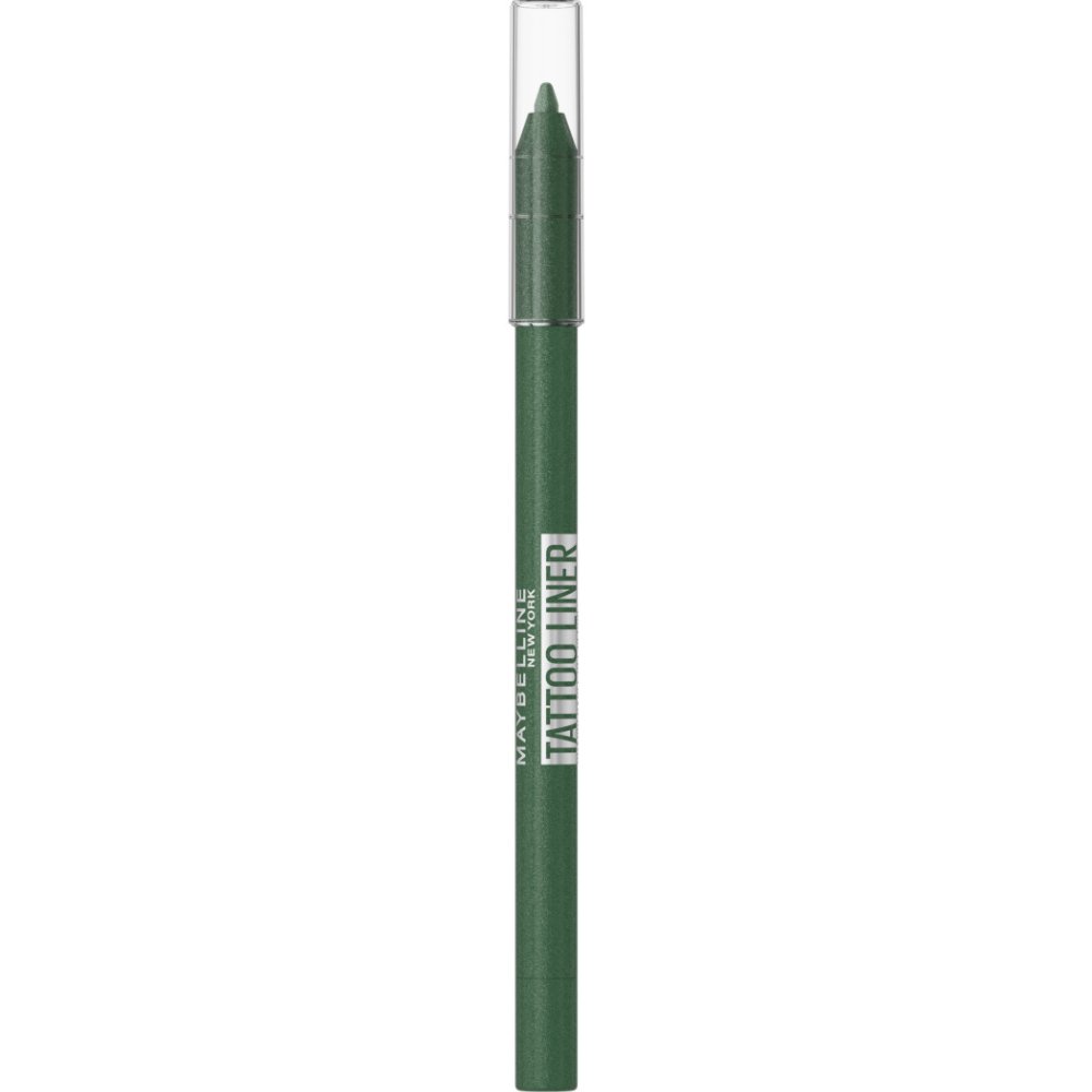 MAYBELLINE Maybelline Tatoo Liner Sharpenable Gel Pencil Αδιάβροχο Μολύβι Ματιών με Υφή Τζελ & Έντονο Χρώμα που Διαρκεί 1 Τεμάχιο - 817 Hunter Green