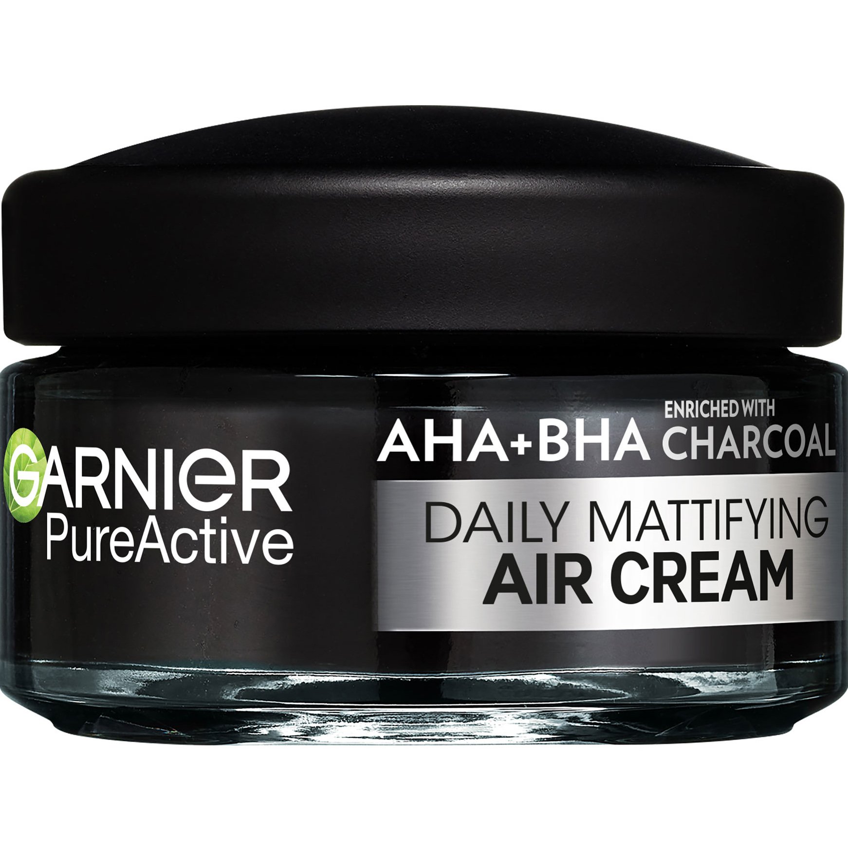 Garnier Garnier PureActive Daily Mattifying Air Cream 3 in 1 for Blemish-Prone Skin Κρέμα Προσώπου με Άνθρακα για Λιπαρές Επιδερμίδες με Ατέλειες 50ml