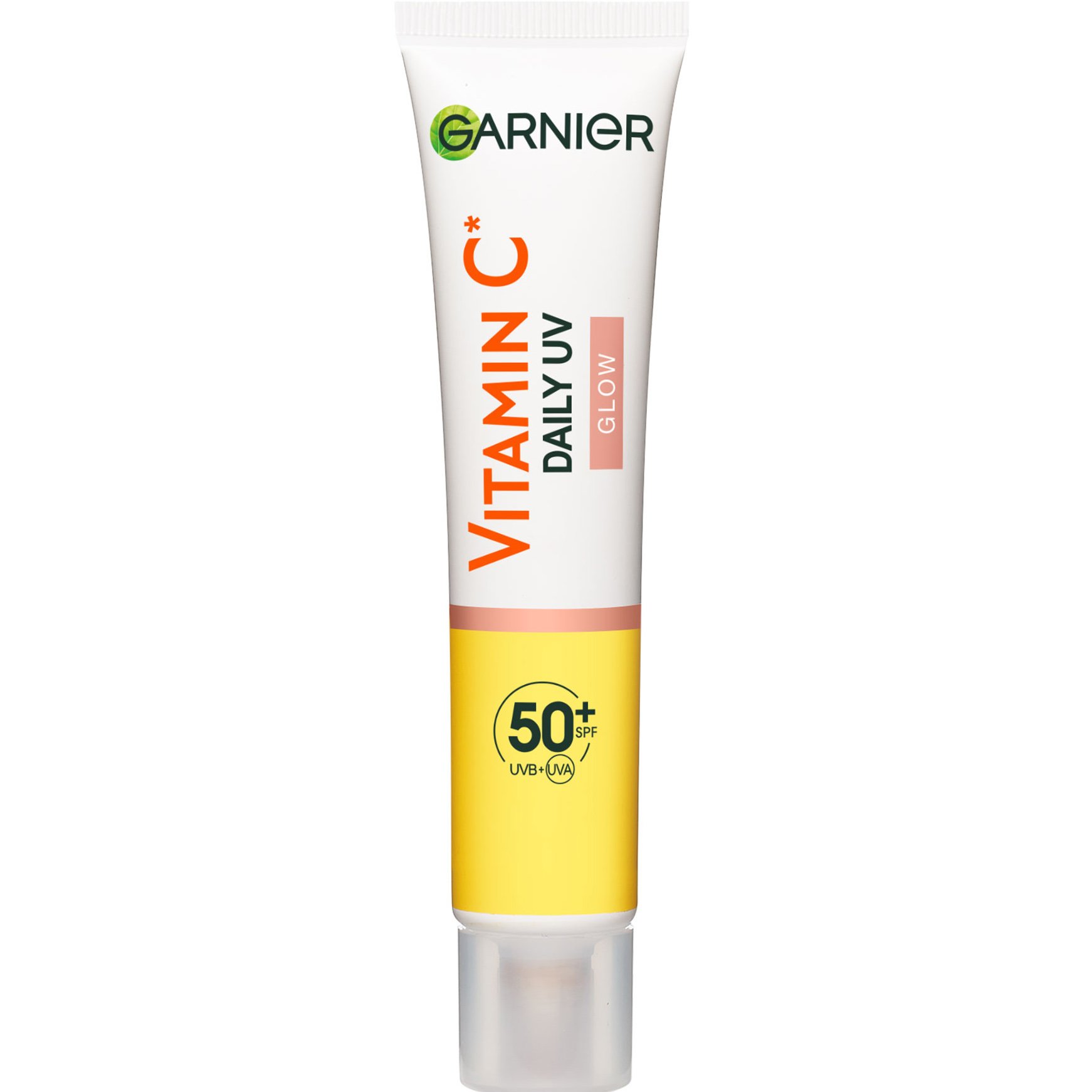 Garnier SkinActive Vitamin C Daily UV Glow-Boosting Fluid Spf50+ Αντηλιακή Κρέμα Προσώπου για Λάμψη Πολύ Υψηλής Προστασίας 40ml