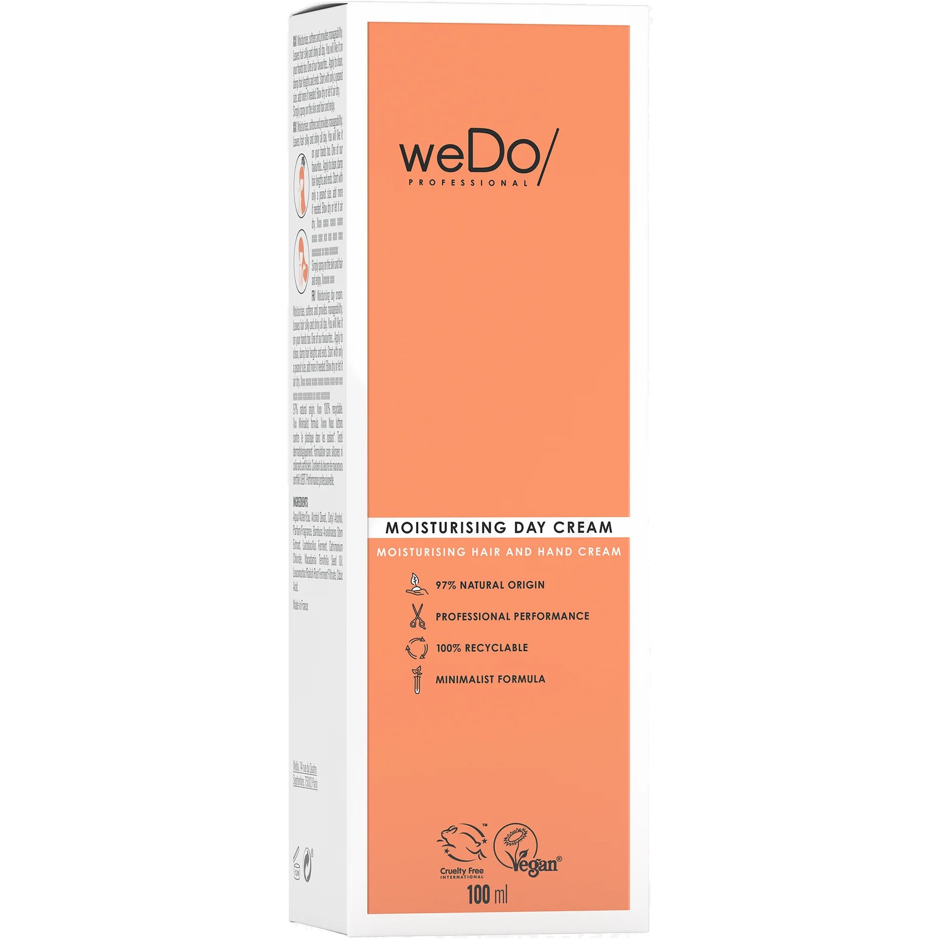 weDo weDo Moisturising Day Hair & Hand Cream Ενυδατική Κρέμα Ημέρας για Μαλλιά & Χέρια 100ml