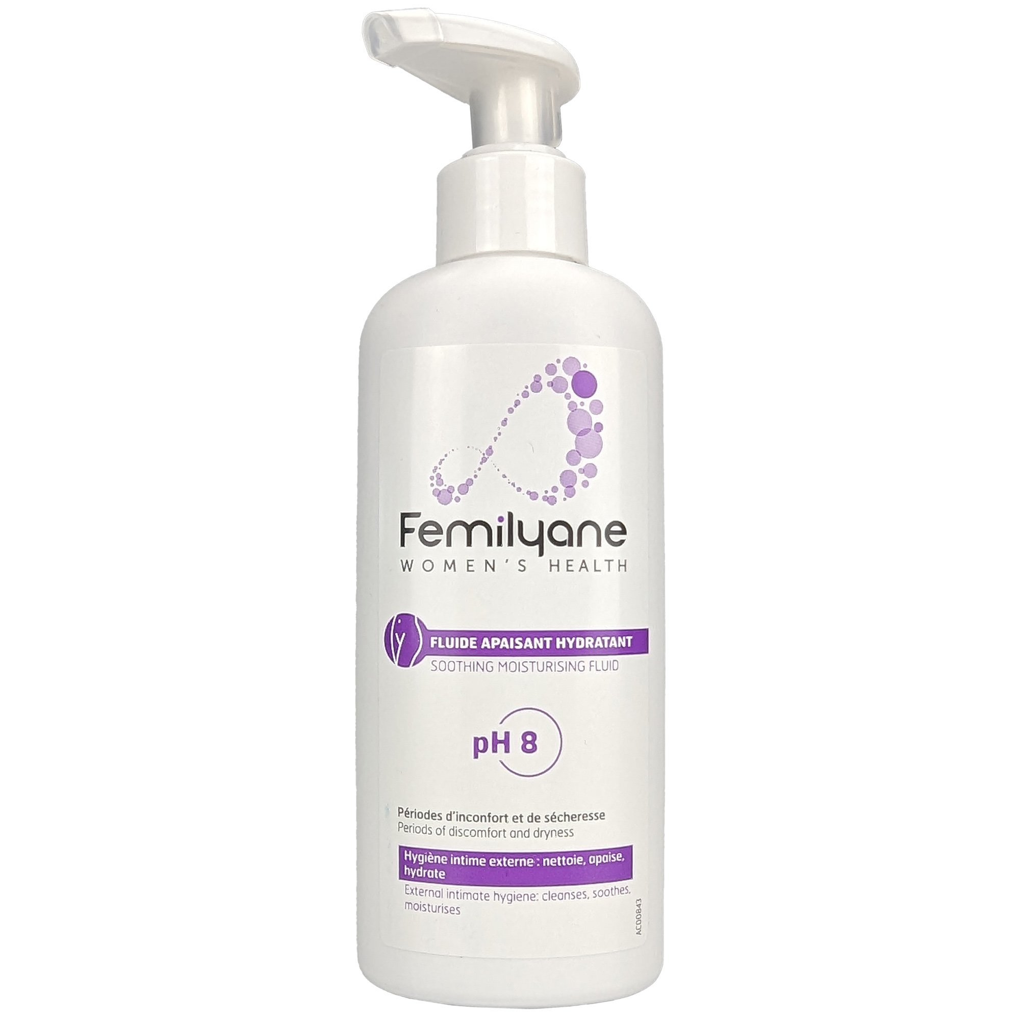 BIORGA DERMATOLOGIE Femilyane Women's Health Soothing Moisturising Fluid pH8, Καταπραϋντικό Ενυδατικό Υγρό Καθαρισμού για την Ευαίσθητη Περιοχή 200ml