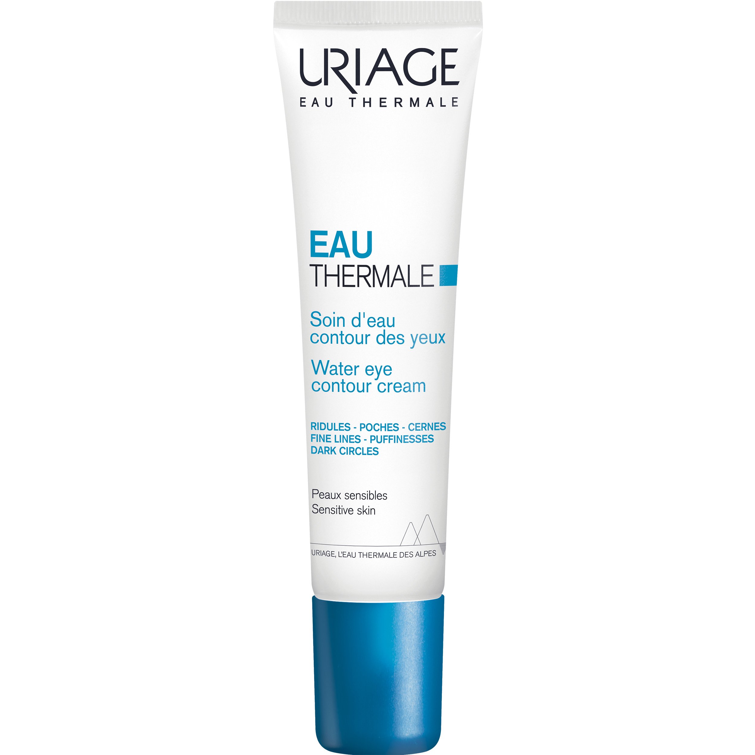 Uriage Uriage Eau Thermale Water Eye Contour Cream Ενυδατική Κρέμα Ματιών για μείωση Πρηξιμάτων, Μαύρων Κύκλων & Γραμμών Αφυδάτωσης 15ml