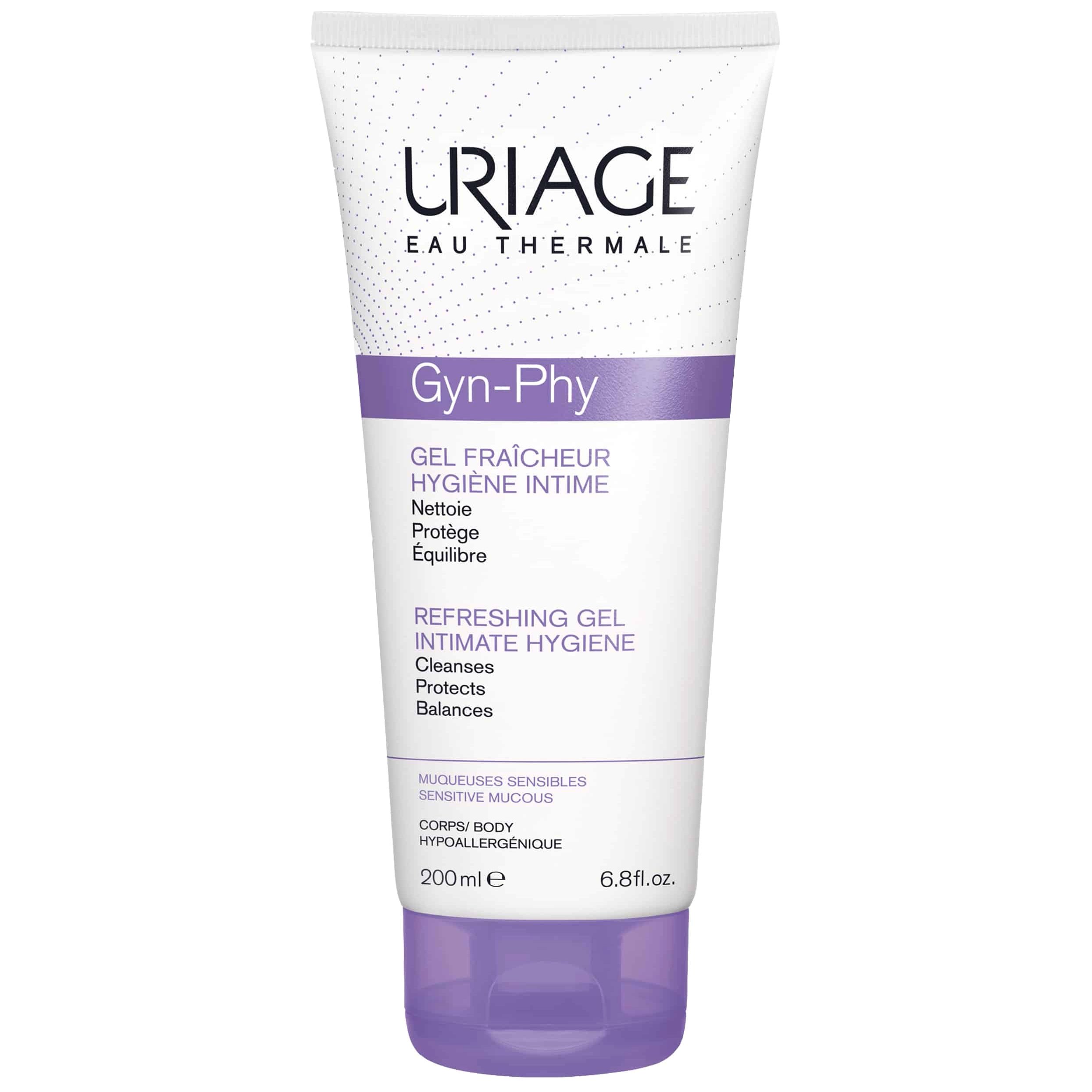 Uriage Uriage Gyn-Phy Refreshing Gel Intimate Hygiene Αναζωογονητικό Gel Καθαρισμού για την Ευαίσθητη Περιοχή 200ml