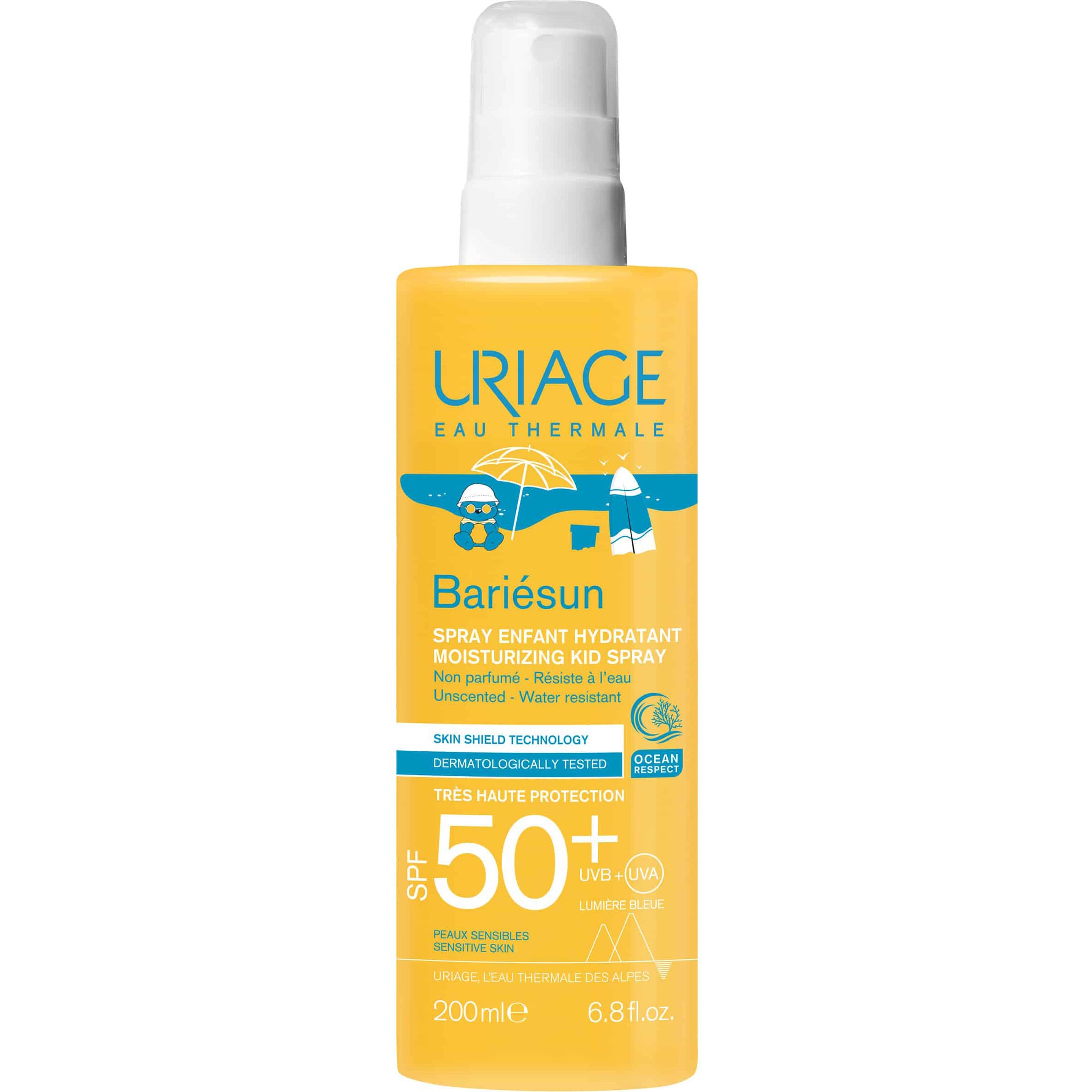 Uriage Uriage Bariesun Moisturizing Kid Spray Spf50+ Παιδικό Αντηλιακό Προσώπου & Σώματος Πολύ Υψηλής Προστασίας 200ml