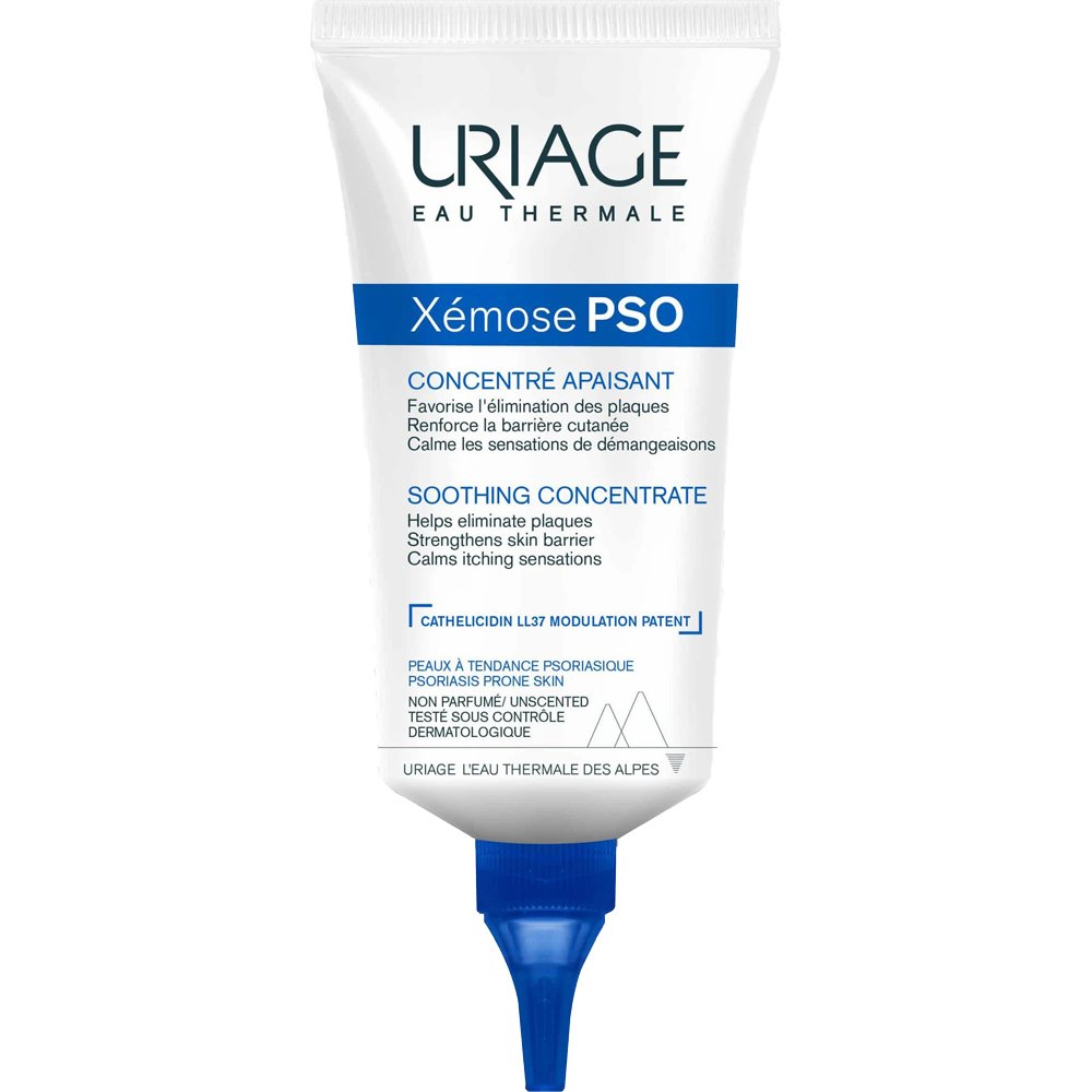 Uriage Xemose PSO Soothing Concentrate Λεπτόρρευστη Κρέμα Ιδανική για Επιδερμίδες με Τάση για Ψωρίαση 150ml φωτογραφία