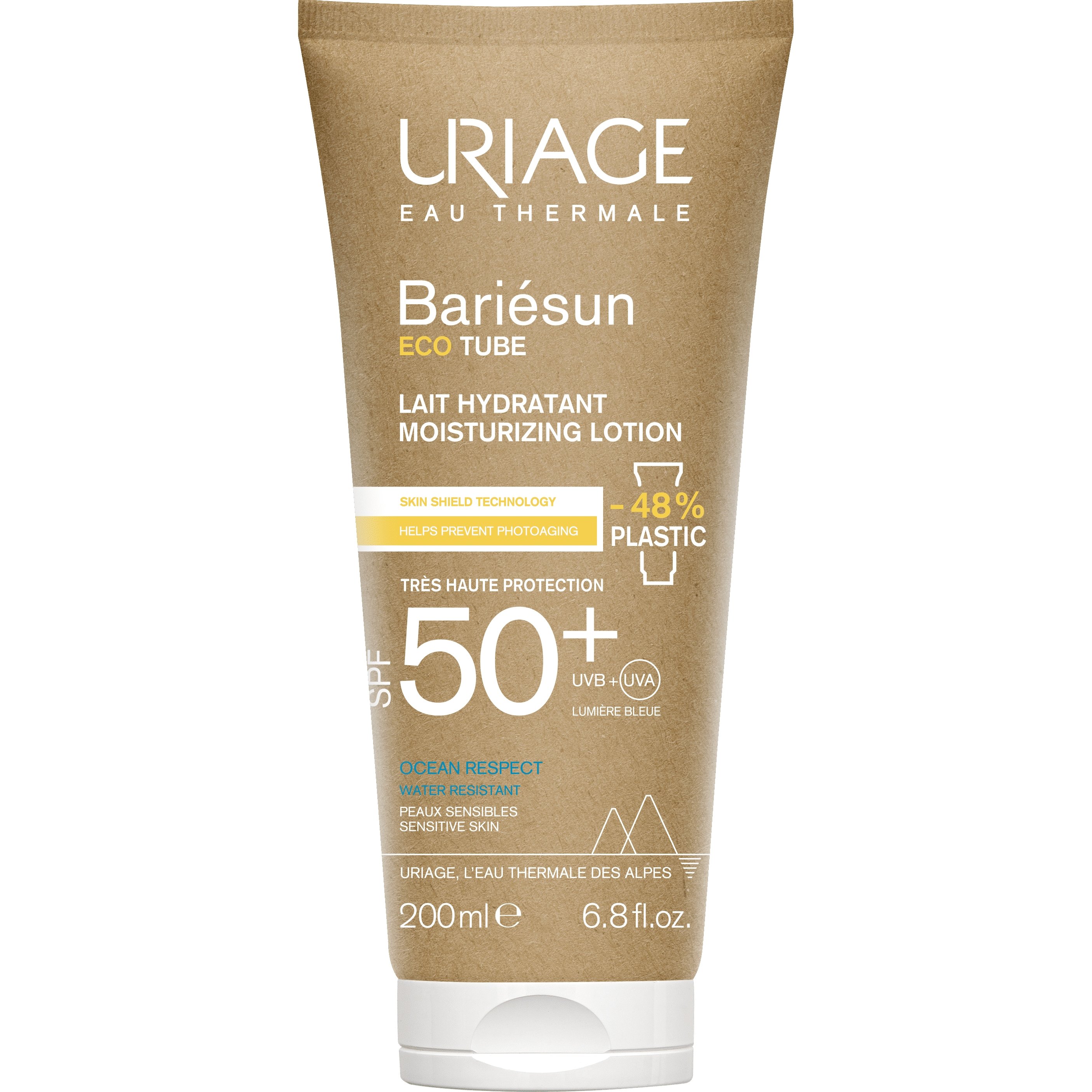 Uriage Bariesun Moisturizing Body Lotion Spf50+ Αντηλιακή Λοσιόν Σώματος Πολύ Υψηλής Προστασίας 200ml φωτογραφία