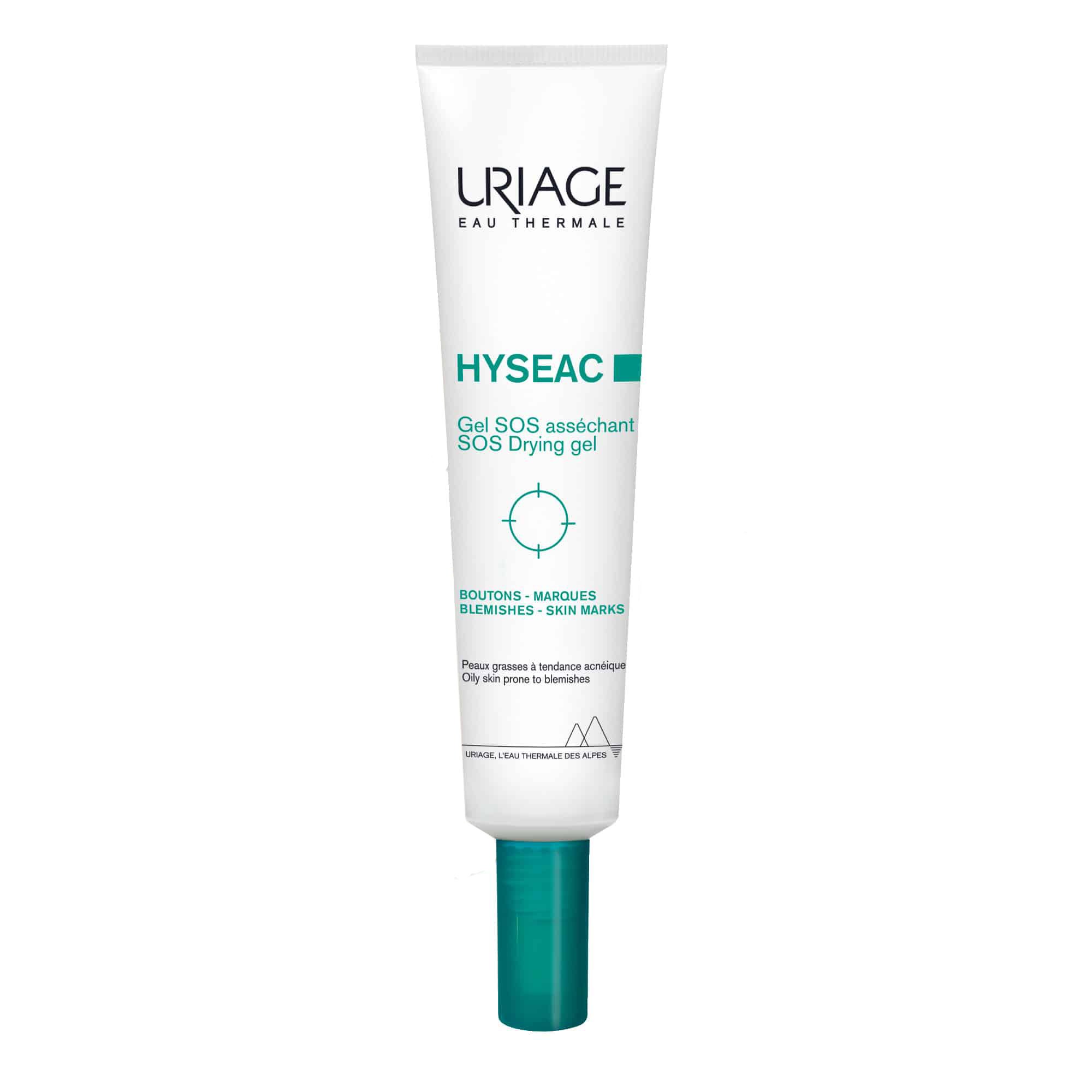 Uriage Uriage Hyseac SOS Drying Gel Τζελ για Τοπική Αντιμετώπιση Ατελειών Κατάλληλο για Λιπαρές Επιδαρμίδες 15ml