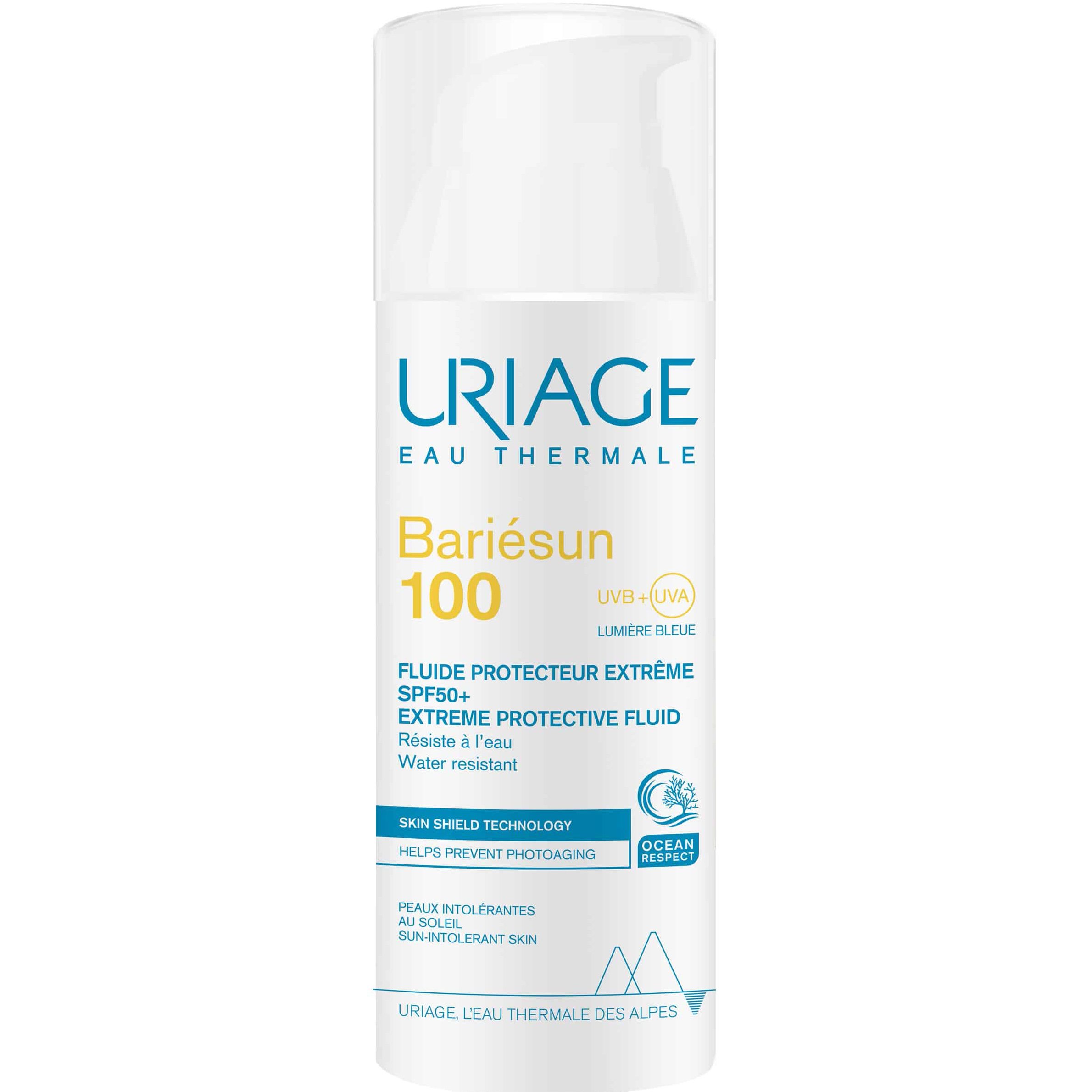 Uriage Uriage Bariesun 100 Extreme Protective Fluid Η πιο Υψηλή Προστασία για το Δυσανεκτικό στον Ήλιο Δέρμα 50ml