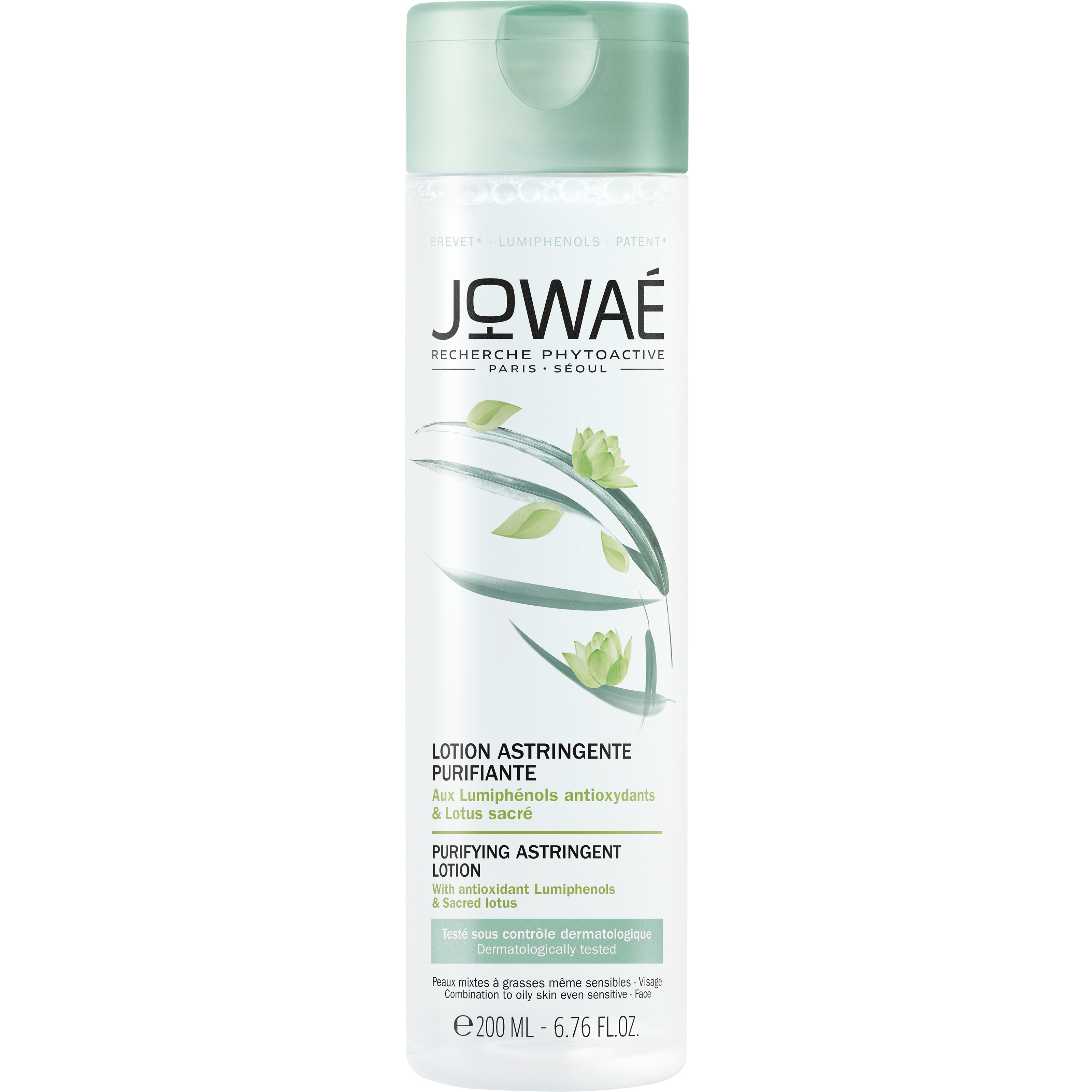 Jowae Purifying Astringent Lotion Λοσιόν Καθαρισμού & Εξισορρόπησης για Λιπαρές Επιδερμίδες με Ατέλειες 200ml φωτογραφία