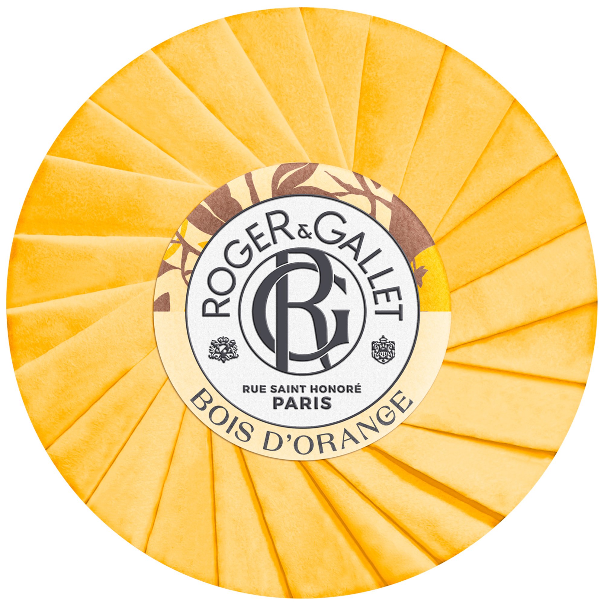 Roger & Gallet Roger & Gallet Bois D' Orange Perfumed Soap Bar Αναζωογονητικό Φυτικό Σαπούνι Σώματος με Άρωμα Νεράντζι, Πορτοκάλι 100gr