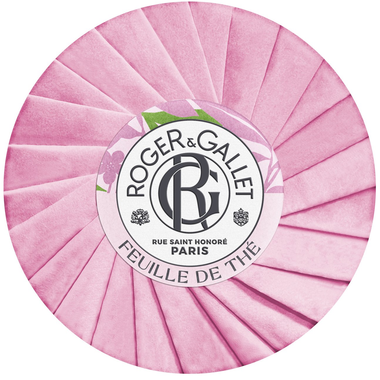 Roger & Gallet Roger & Gallet Feuille de The Perfumed Soap Bar Γυναικείο Αναζωογονητικό Φυτικό Σαπούνι Σώματος με Χαλαρωτικό Άρωμα Τσαγιού Κεϋλάνης 100g