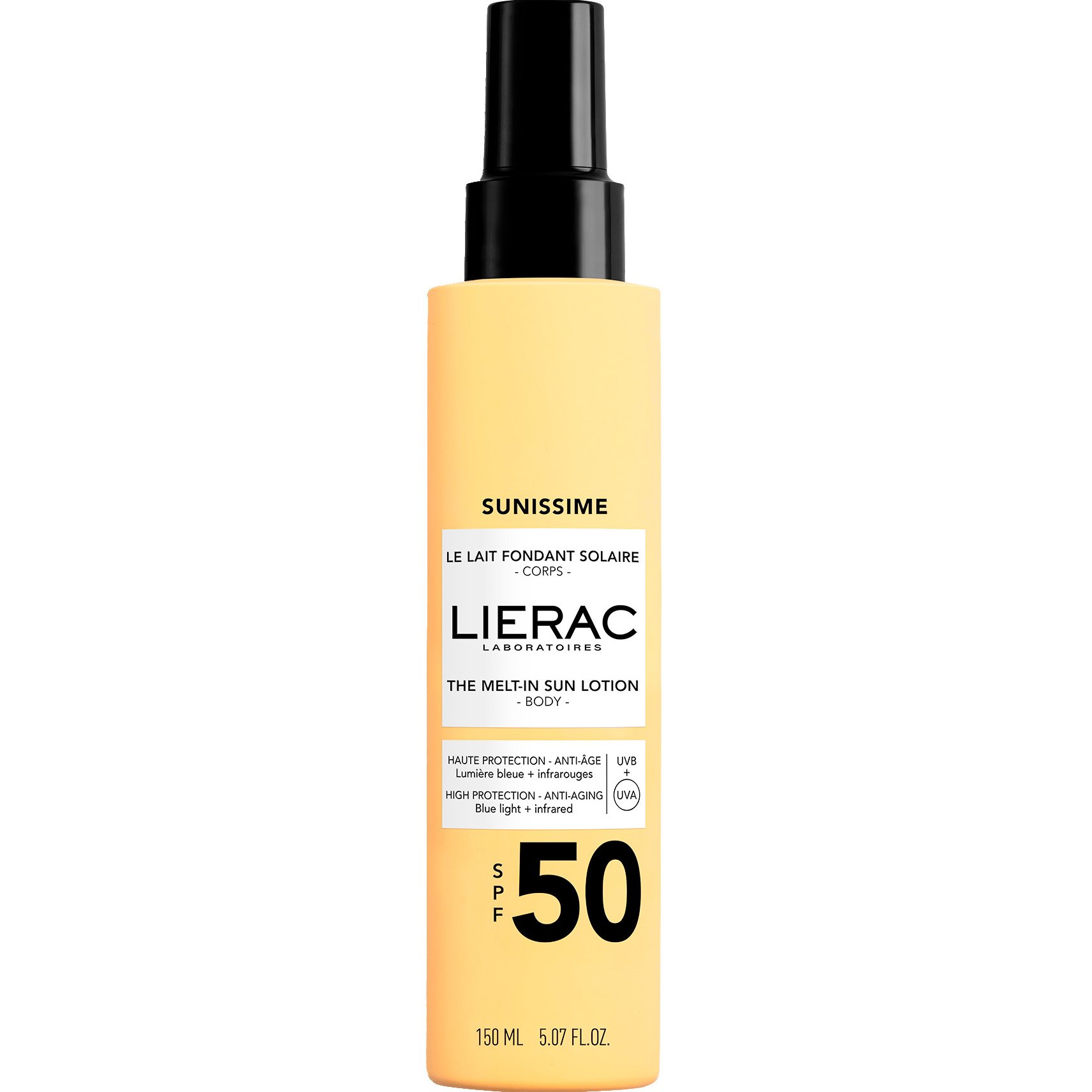 Lierac Lierac Sunissime The Melt-in Sun Body Lotion Spf50 Αντηλιακό Γαλάκτωμα Σώματος Υψηλής Προστασίας σε Spray 150ml