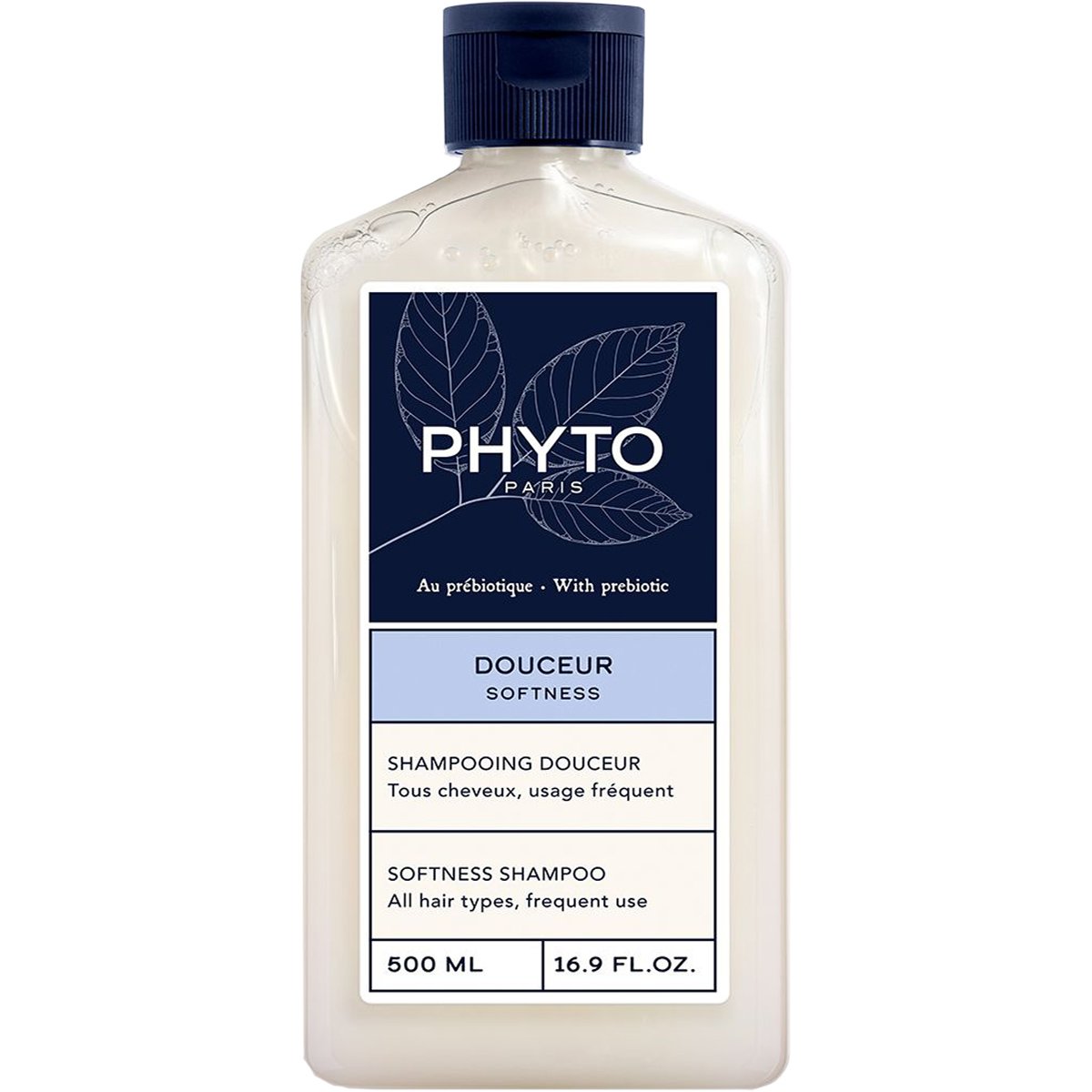 Phyto Paris Phyto Douceur Softness Shampoo for All Hair Types Σαμπουάν Καθημερινής Χρήσης για Απαλά & Λαμπερά Μαλλιά, Κατάλληλο για Όλη την Οικογένεια 500ml