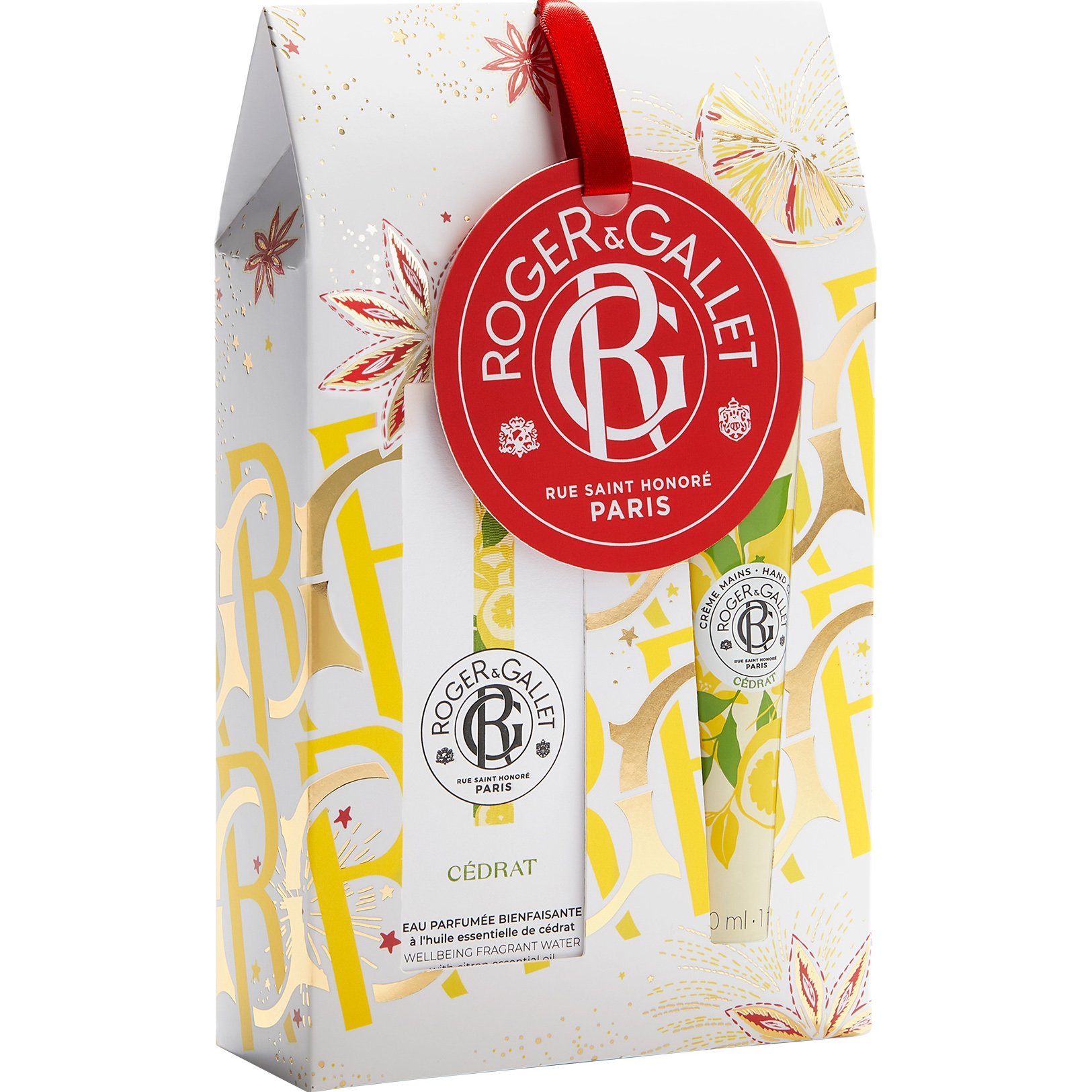 Roger & Gallet Roger & Gallet Promo Cedrat Wellbeing Fragrant Water 30ml & Hand Cream 30ml