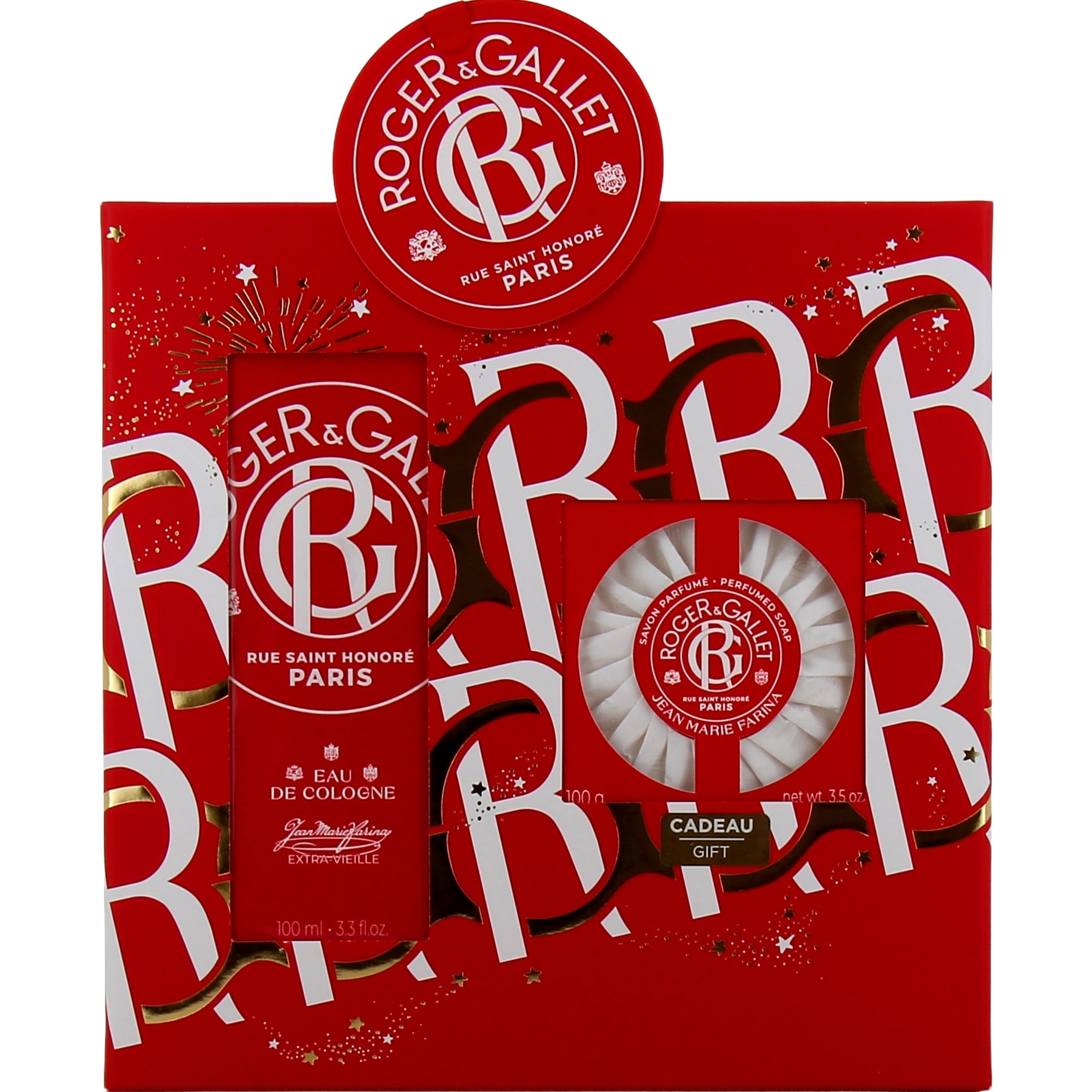 Roger & Gallet Promo Jean Marie Farina Eau de Cologne 100ml & Perfumed Soap Bar 100g  φωτογραφία