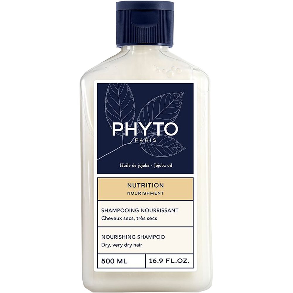 Phyto Paris Phyto Nutrition Nourishing Shampoo Σαμπουάν Θρέψης για Ξηρά & Πολύ Ξηρά Μαλλιά 500ml