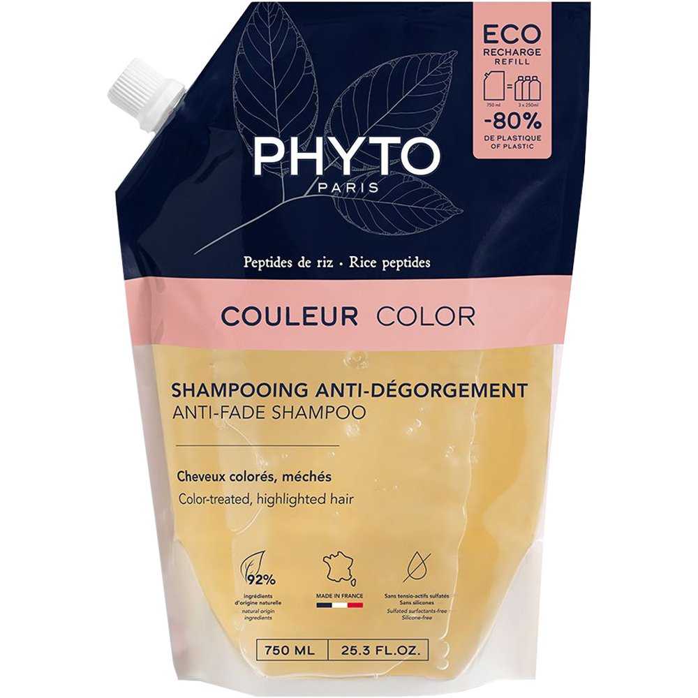 Phyto Paris Phyto Color Anti-Fade Shampoo Σαμπουάν Προστασίας Χρώματος από το Ξεθώριασμα 750ml