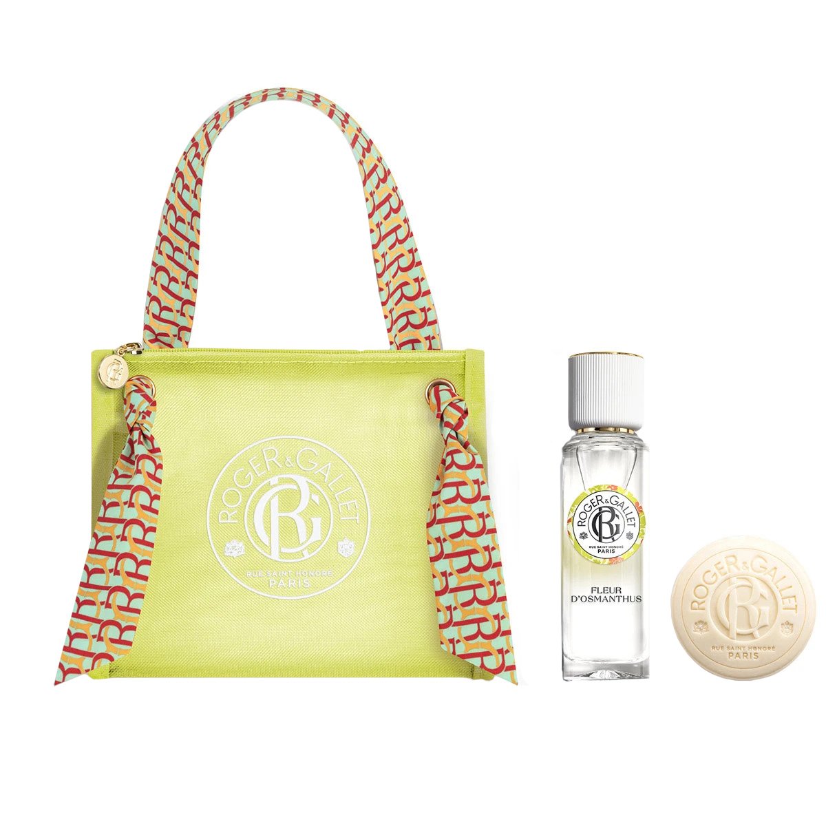 Roger & Gallet Roger & Gallet Promo Fleur D'Osmanthus Wellbeing Water Perfume 30ml & Soap Bar 50g & Δώρο Νεσεσέρ 1 Τεμάχιο