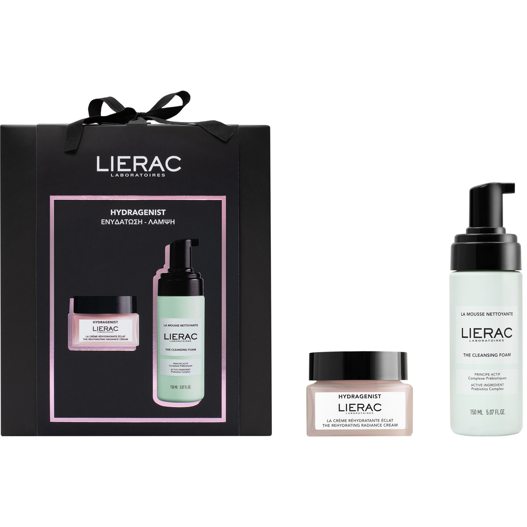 Lierac Lierac Promo Hydragenist The Rehydrating Radiance Cream 50ml & The Cleansing Foam 150ml