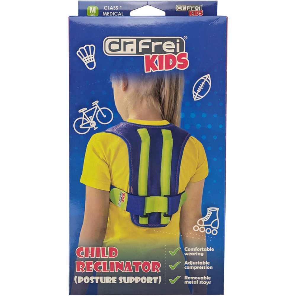 Dr.Frei Dr. Frei Kids Child Reclinator for Posture Support Παιδική Ζακέτα Κύφωσης για Υποστήριξη της Σωστής Στάσης του Σώματος 1 Τεμάχιο, Κωδ KD205 - Medium