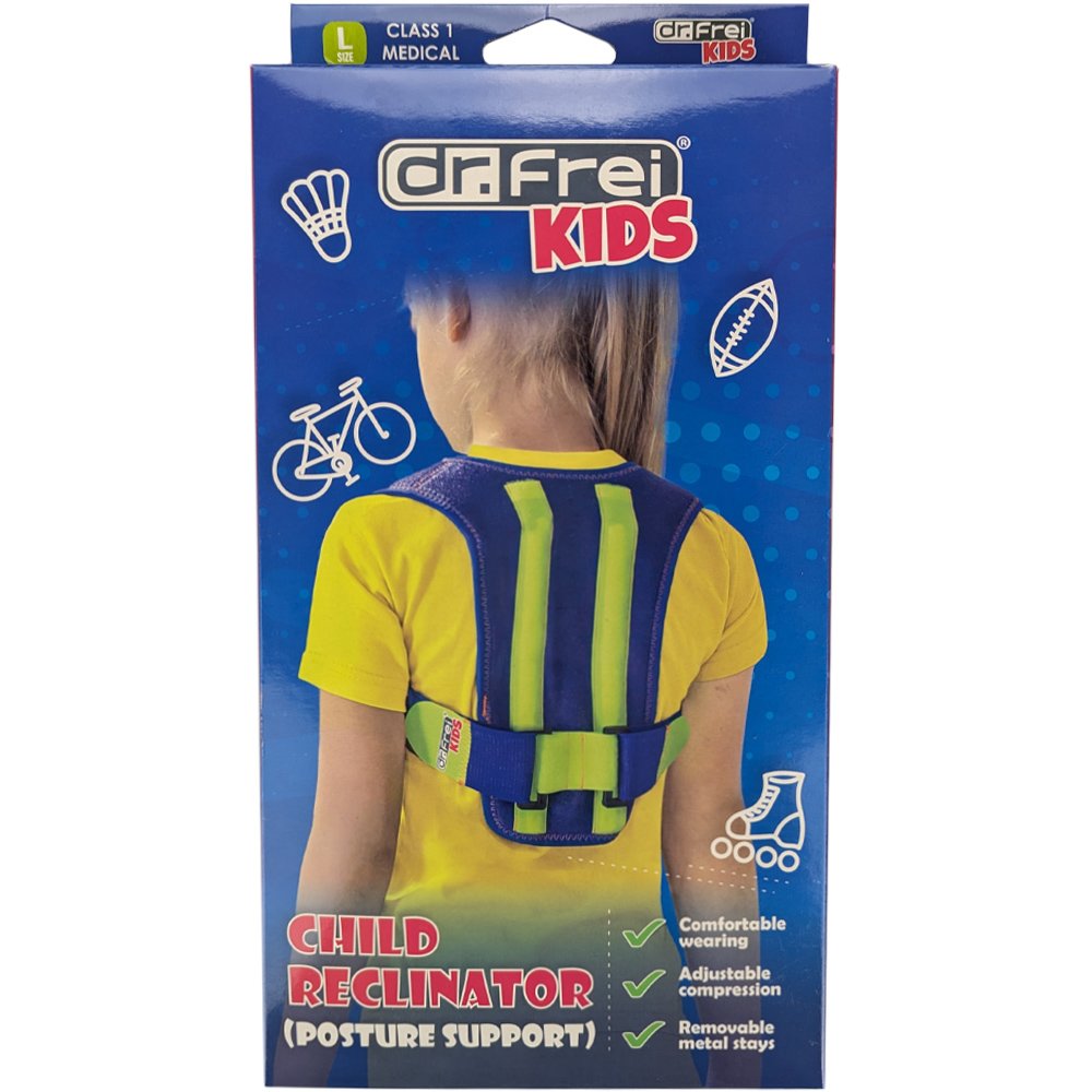 Dr.Frei Dr. Frei Kids Child Reclinator for Posture Support Παιδική Ζακέτα Κύφωσης για Υποστήριξη της Σωστής Στάσης του Σώματος 1 Τεμάχιο, Κωδ KD205 - Large