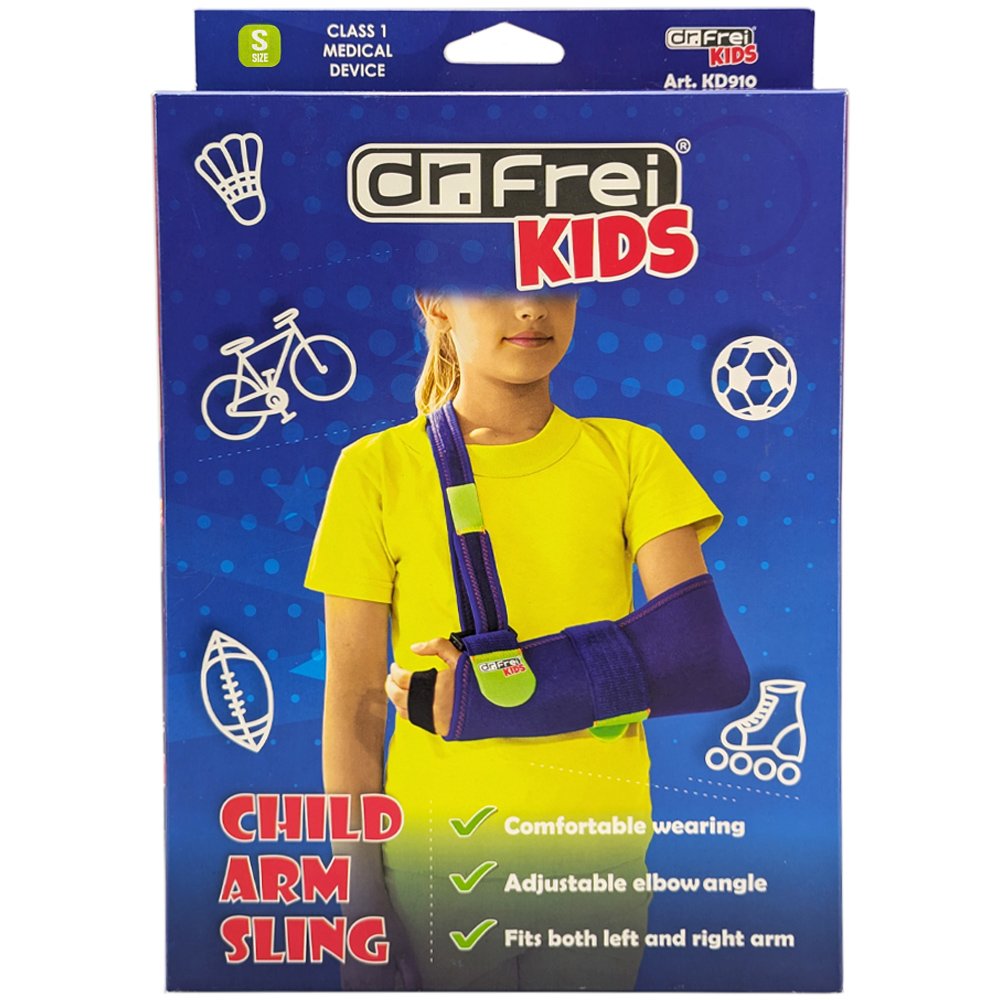 Dr.Frei Dr. Frei Kids Child Arm Sling Παιδικός Φάκελος Ανάρτησης με Ρυθμιζόμενη Συμπίεση 1 Τεμάχιο, Κωδ KD910 - Small