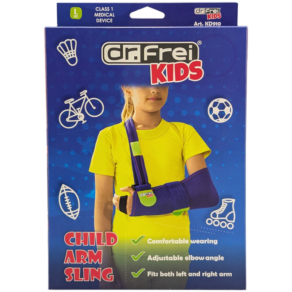 Dr. Frei Kids Child Arm Sling Παιδικός Φάκελος Ανάρτησης με Ρυθμιζόμενη Συμπίεση 1 Τεμάχιο, Κωδ KD910 - Large φωτογραφία