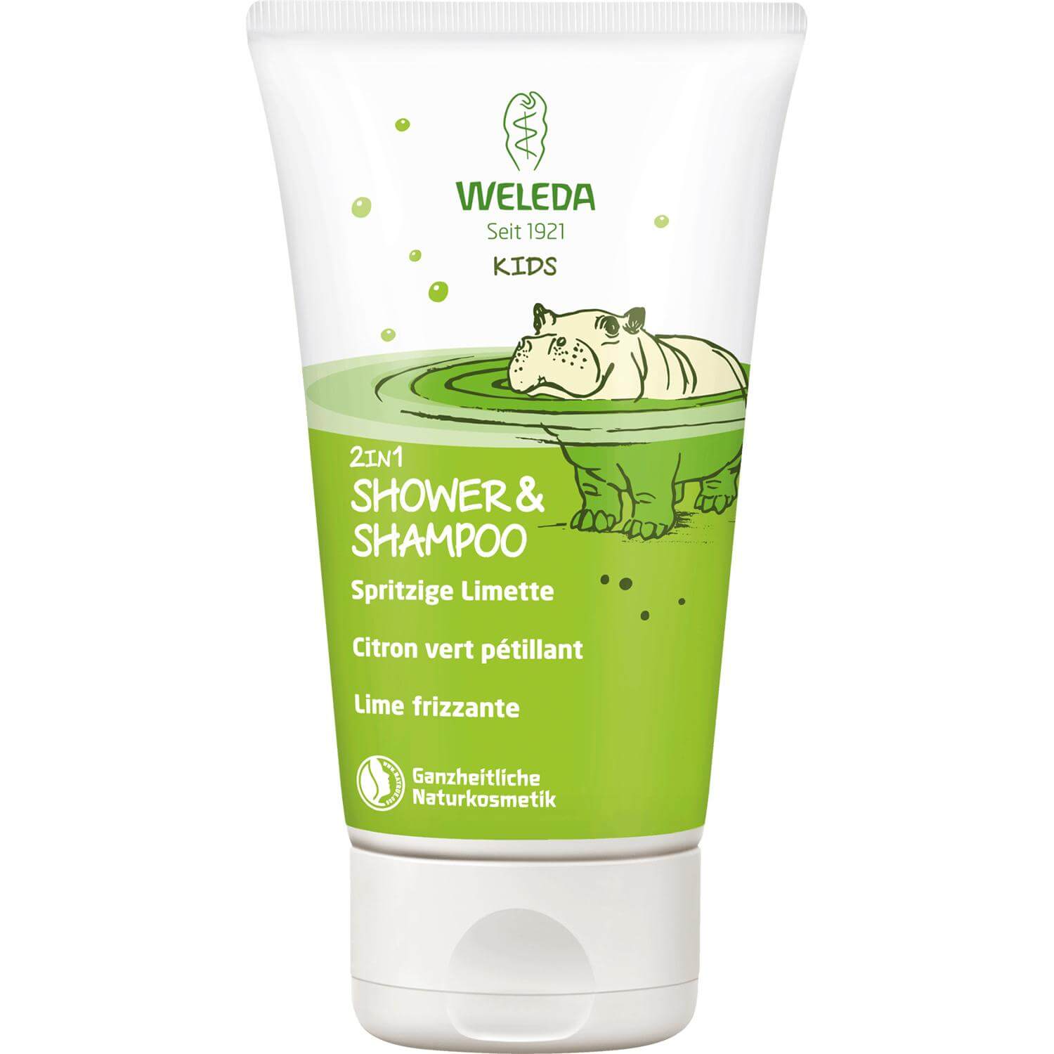 Weleda Weleda Kids 2 in 1 Shampoo & Body Wash Παιδικό Σαμπουάν & Αφρόλουτρο Μοσχολέμονο 150ml