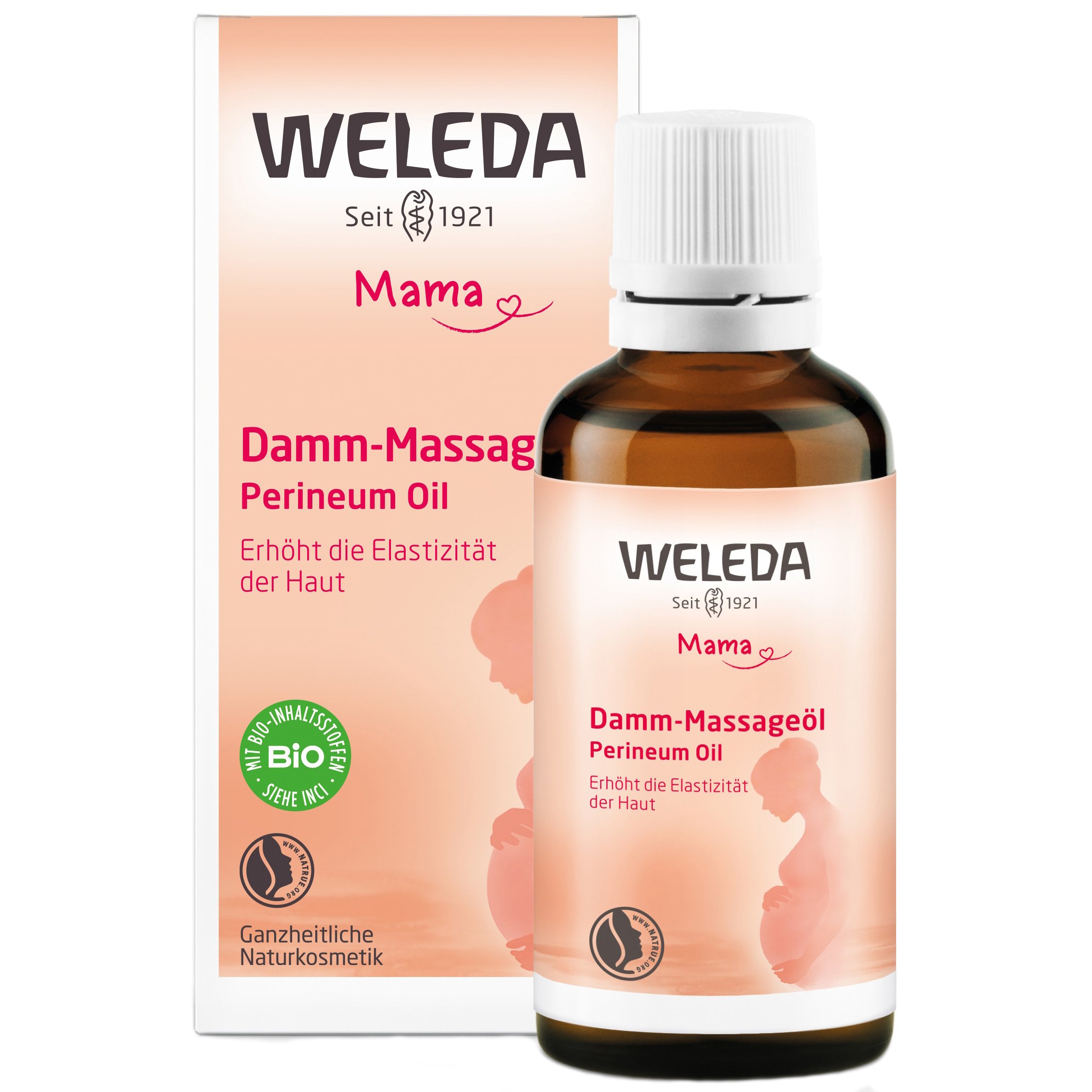 Weleda Mama Perineum Massage Oil Φυσικό Λάδι Μασάζ για το Περίνεο Κατάλληλο για Προετοιμασία του Τοκετού 50ml φωτογραφία