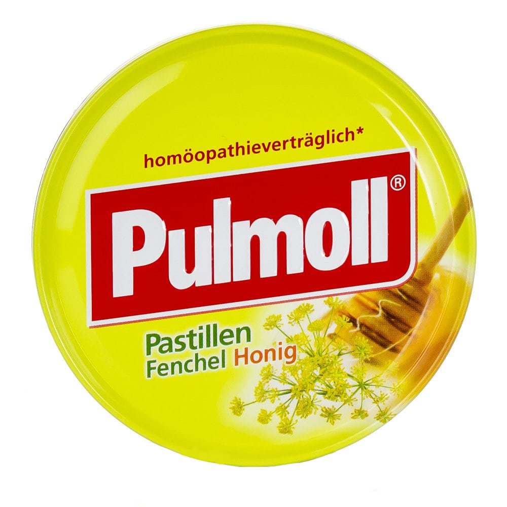 Pulmoll Pulmoll Candies with Fenchel Hoing Καραμέλες με Μέλι και Μάραθο 75gr