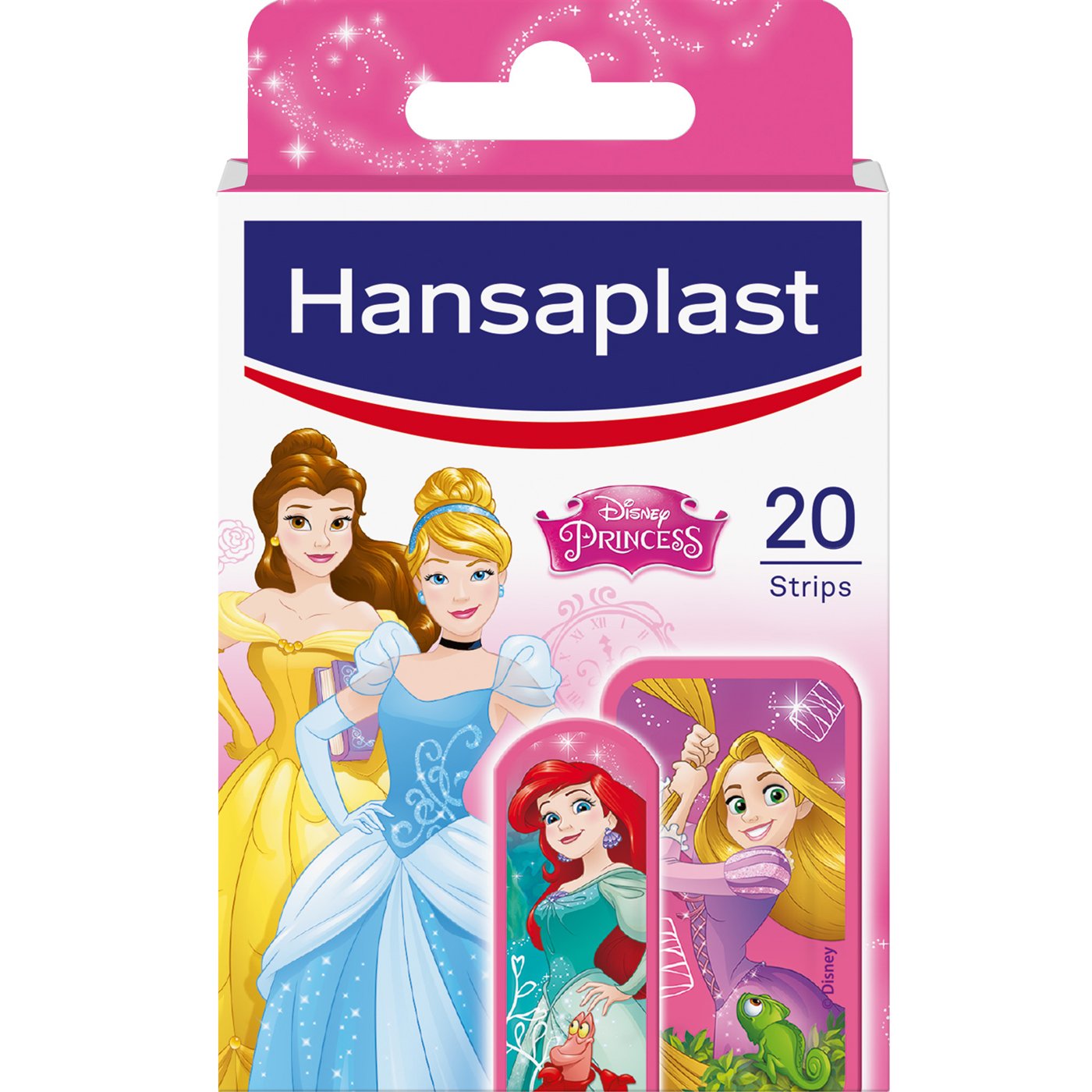 Hansaplast Hansaplast Disney Princess Παιδικά Επιθέματα σε Διάφορα Σχέδια με τις Πριγκίπισσες της Disney 20 Τεμάχια