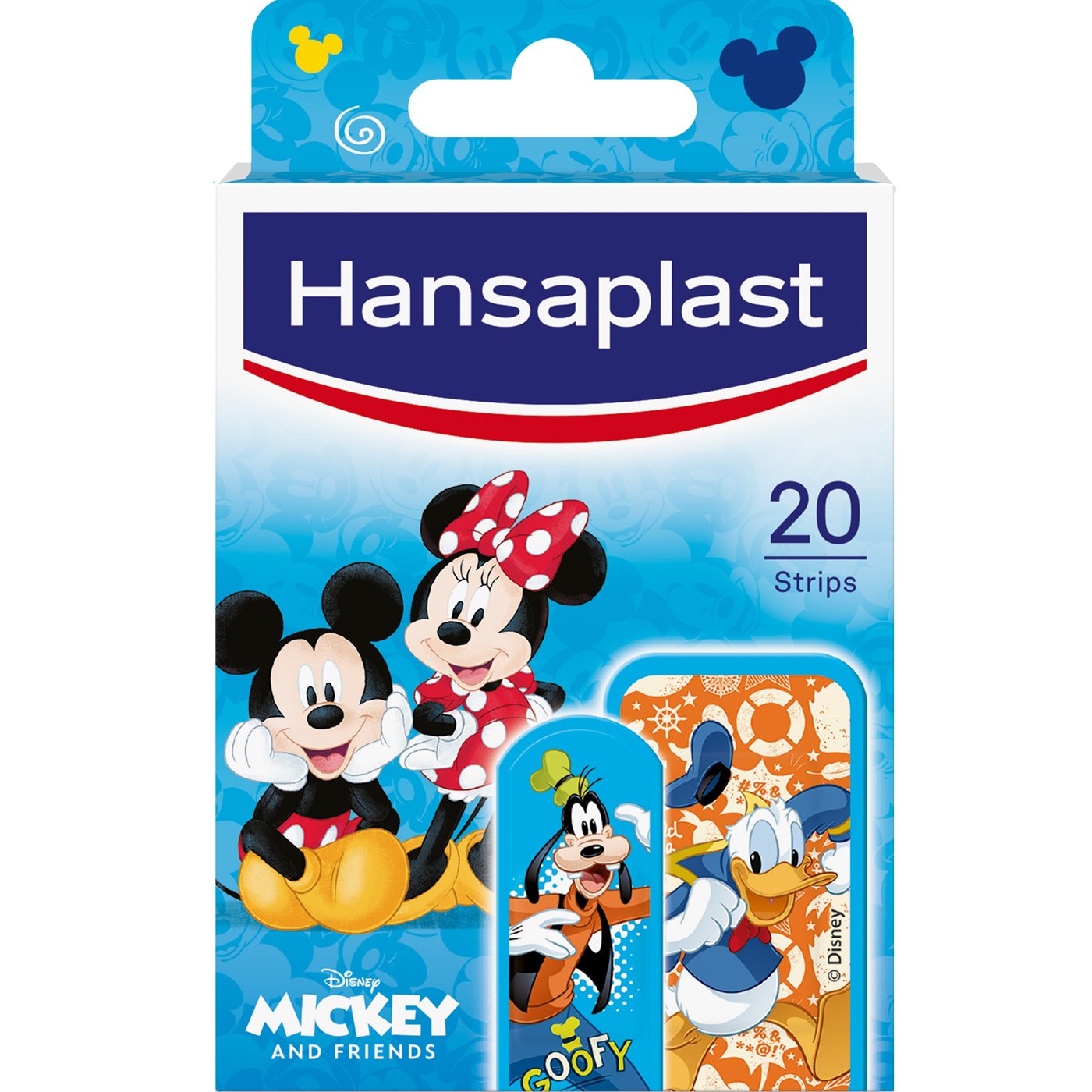 Hansaplast Disney Mickey & Friends Παιδικά Επιθέματα σε Διάφορα Σχέδια με τον Μίκυ Μάους & τους Φίλους του 20 Τεμάχια φωτογραφία