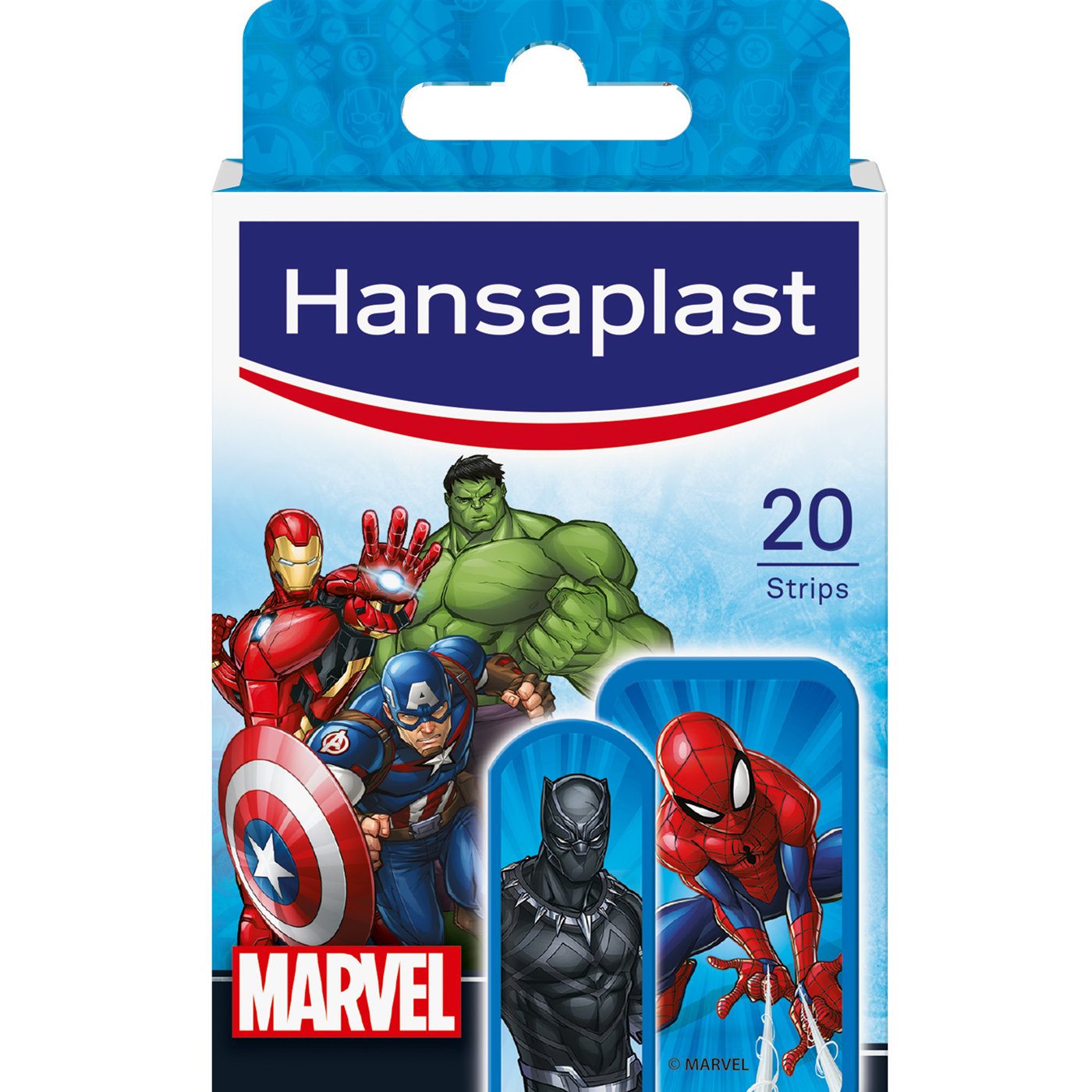 Hansaplast Marvel Avengers Παιδικά Επιθέματα σε Διάφορα Σχέδια με τους Ήρωες της Marvel 20 Τεμάχια φωτογραφία