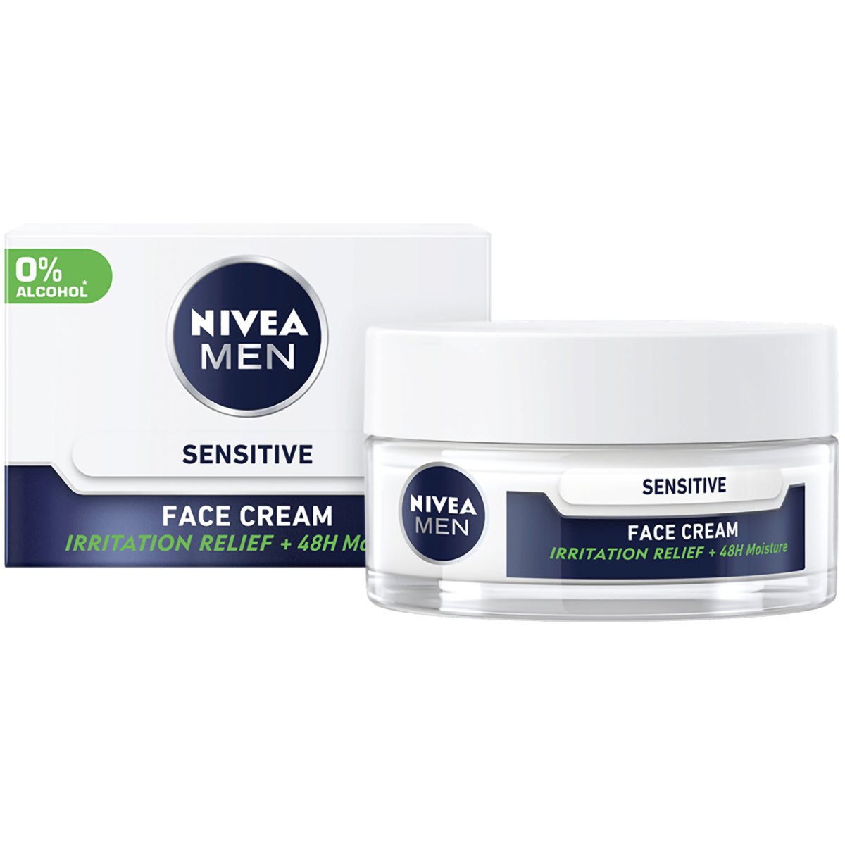 Nivea Nivea Men Sensitive Intensive Moisturising Face Cream Ενυδατική & Καταπραϋντική Κρέμα Προσώπου για Άνδρες 50ml