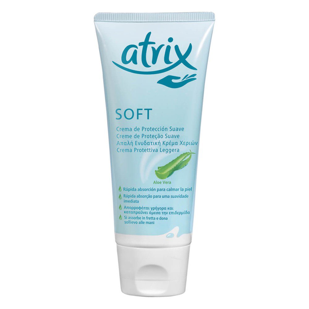 Atrix Atrix Soft Moisturising Hand Cream Ενυδατική Κρέμα Χεριών για Γρήγορη Απορρόφηση & Ενυδάτωση με Αλόη Βέρα 100ml