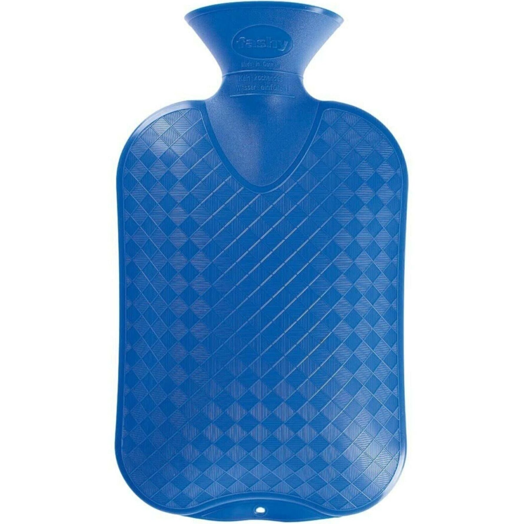 Fashy Fashy Hot Water Bottle Μπλε 2Lt Οικολογική Πλαστική Θερμοφόρα Νερού 1 Τεμάχιο