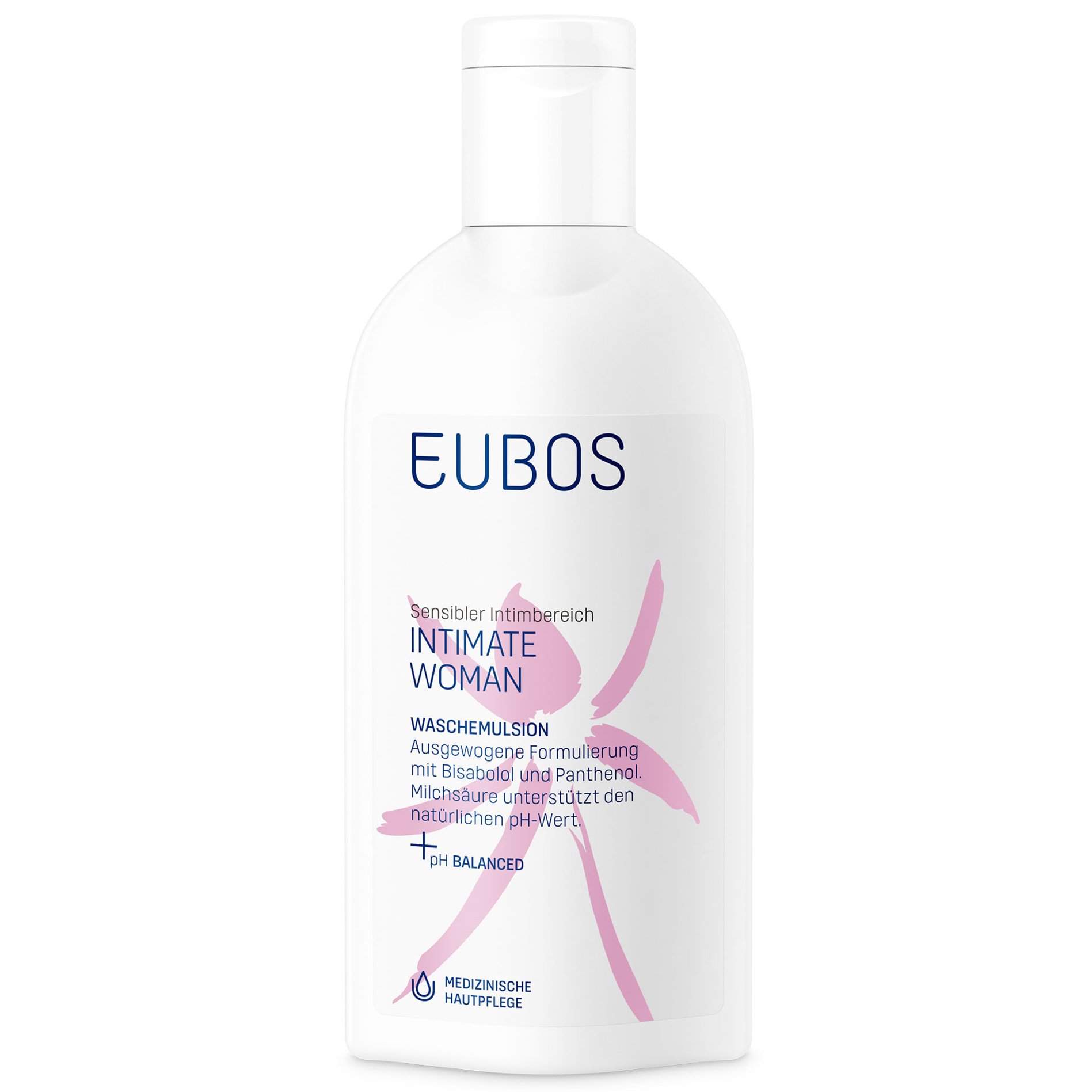 Eubos Eubos Intimate Woman Washing Emulsion pH Balanced Ήπιο Υγρό Καθαρισμού της Ευαίσθητης Περιοχής με Ισορροπημένη Σύνθεση 200ml