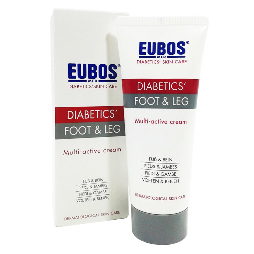 Eubos Eubos Diabetics Foot & Leg Multi-Active Cream Κρέμα Ποδιών, Εντατική και Παρατεταμένη Ενυδάτωση, Κατάλληλη για Διαβητικούς 100ml