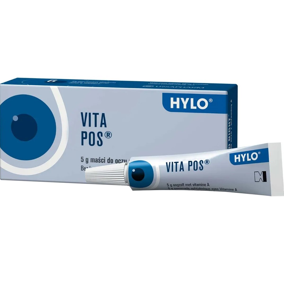 Ursapharm Ursapharm Vita POS Eye Ointment Οφθαλμική Αλοιφή με Βιταμίνη Α για Λίπανση σε Μάτια που Είναι Ξηρά, Ερεθισμένα & Κουρασμένα 5g