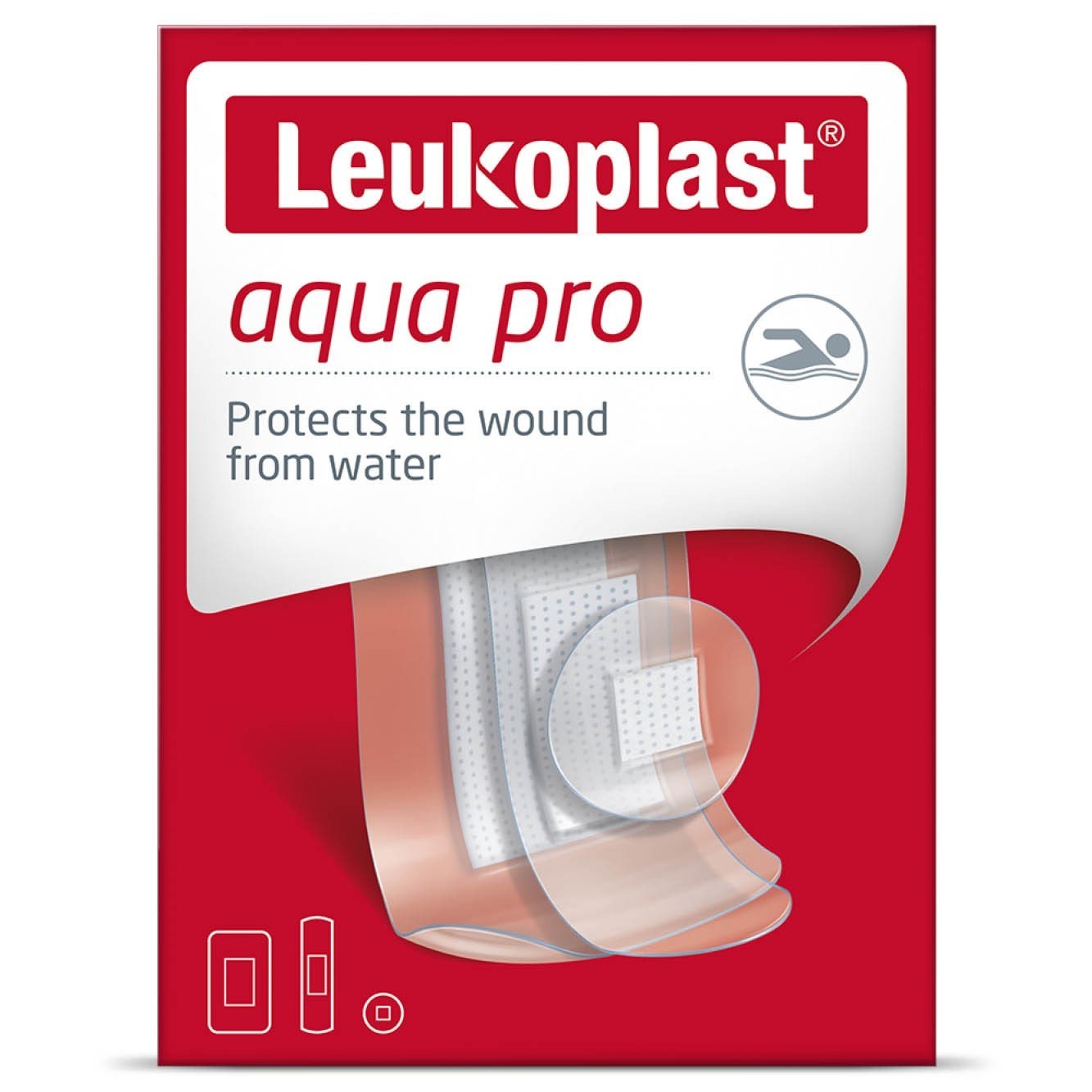 Leukoplast Professional Aqua Pro Αδιάβροχα Αυτοκόλλητα Επιθέματα σε 3 Μεγέθη 20 Τεμάχια φωτογραφία