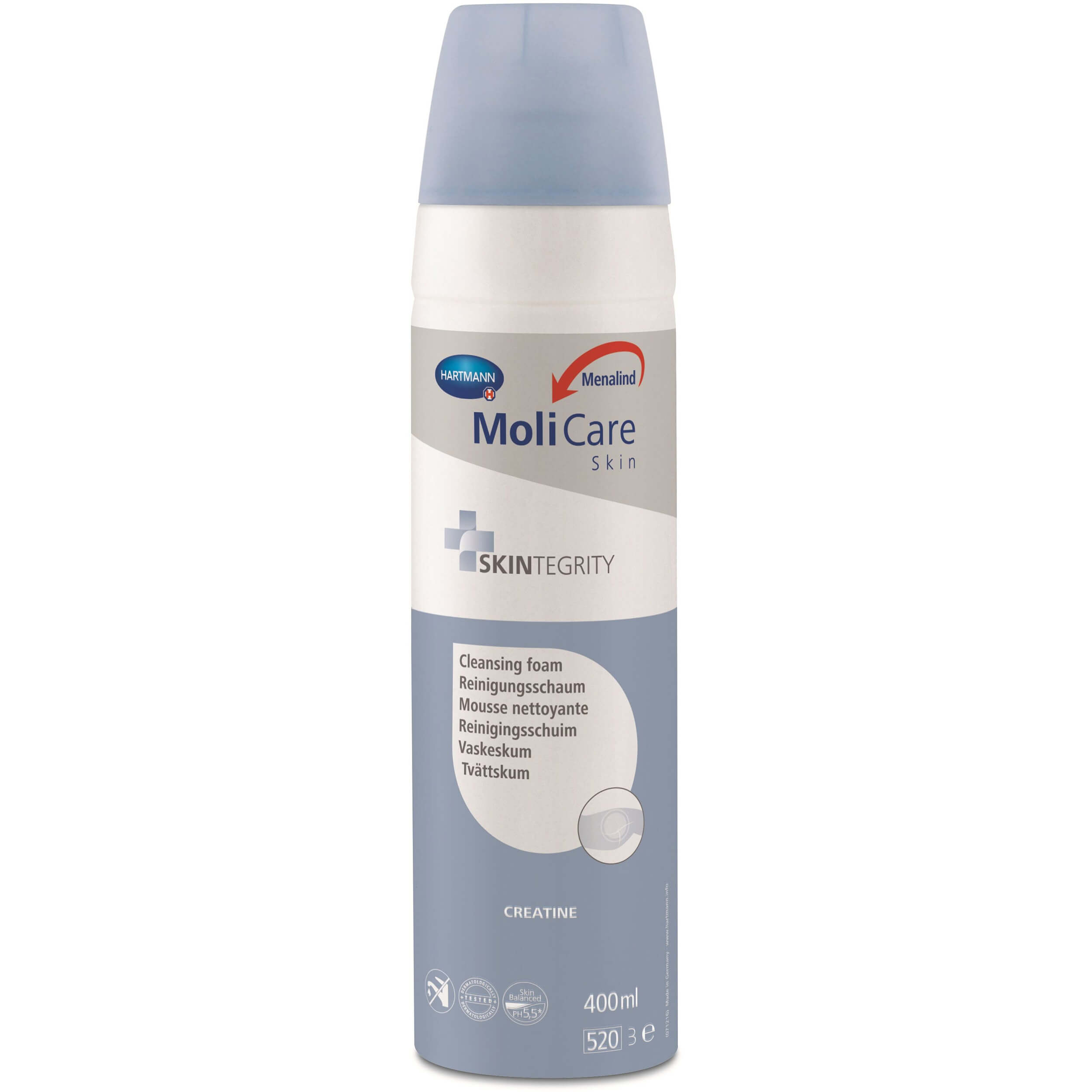 Hartmann Menalind Molicare Skintegrity Cleansing Foam Ήπιος Αφρός Καθαρισμού για Άτομα με Ακράτεια 400ml φωτογραφία