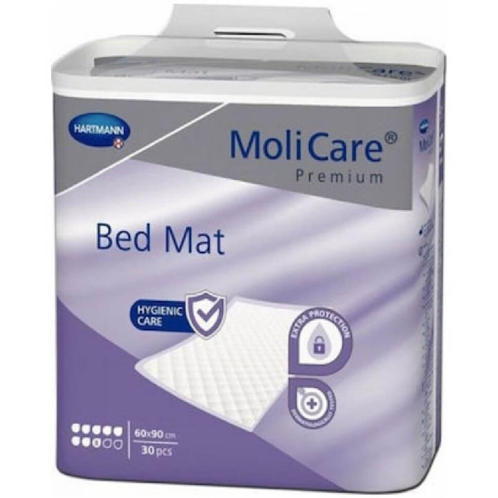 Hartmann MoliCare Premium Bed Mat 8 Drops Υποσέντονο μιας Χρήσης Μεγάλης Απορροφητικότητας 60x90cm 30 Τεμάχια φωτογραφία