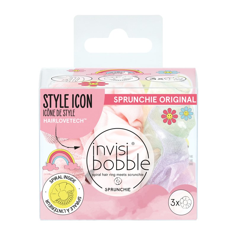 Invisibobble Invisibobble Sprunchie Trio Retro Dreamin Macaron 3 Τεμάχια