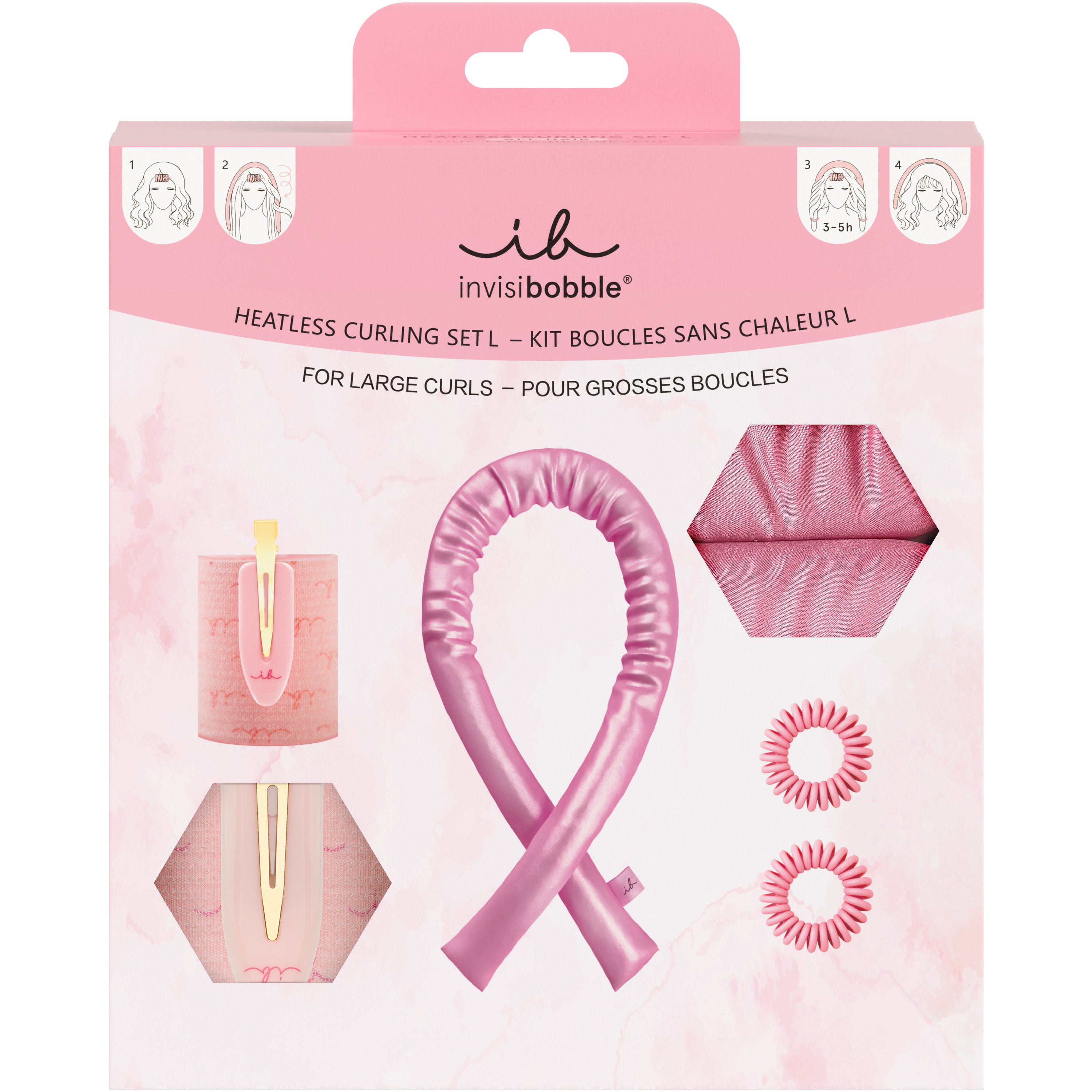 Invisibobble Invisibobble Promo Curling Ribbon 1 Τεμάχιο & Sprunchie Slim 2 Τεμάχια & Curl Roller 1 Τεμάχιο