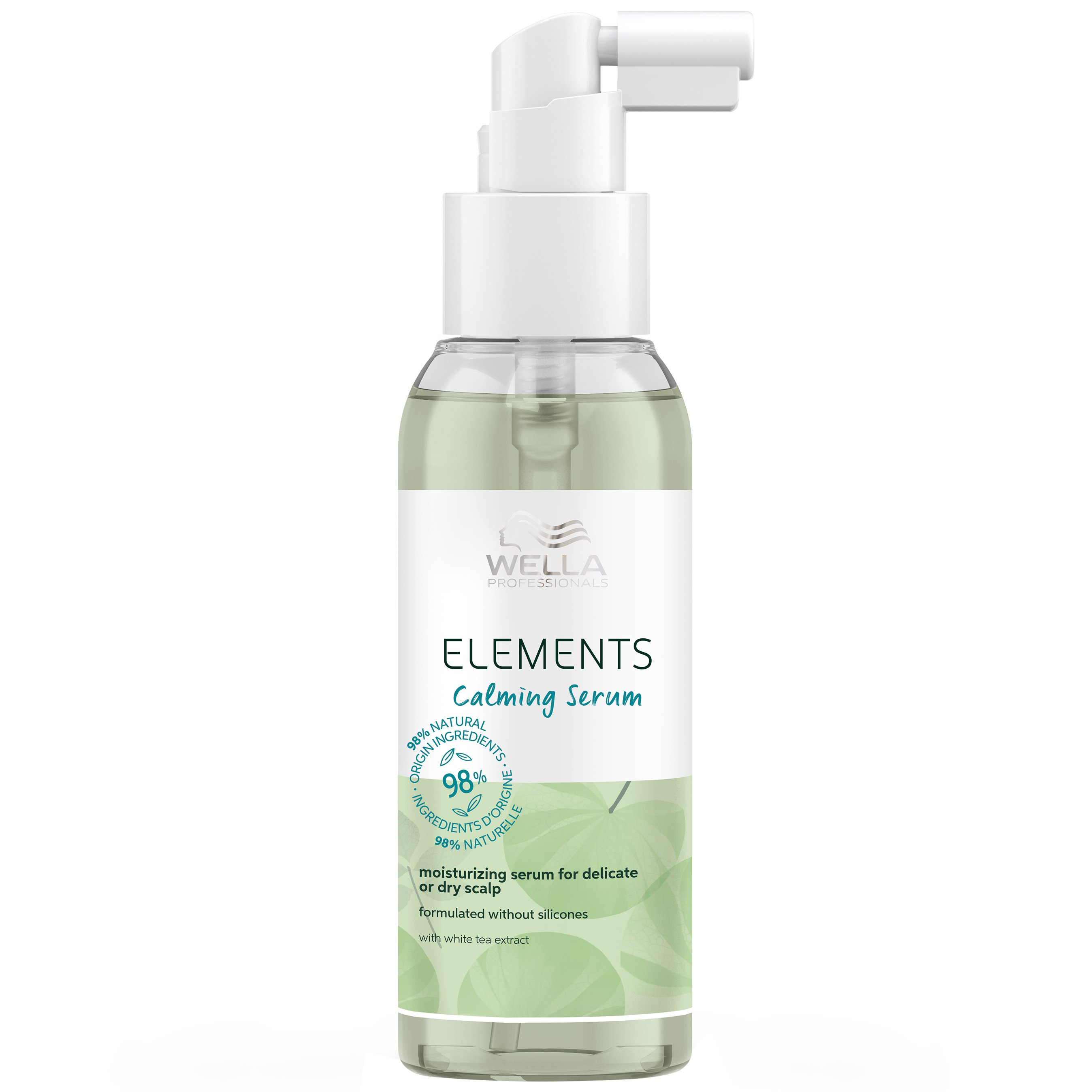 Wella Wella Professionals Elements Calming Serum for Sensitive, Dry Scalp Καταπραϋντικός Leave-in Ορός Ενυδάτωσης Μαλλιών για Ξηρό Τριχωτό Κεφαλής 100ml