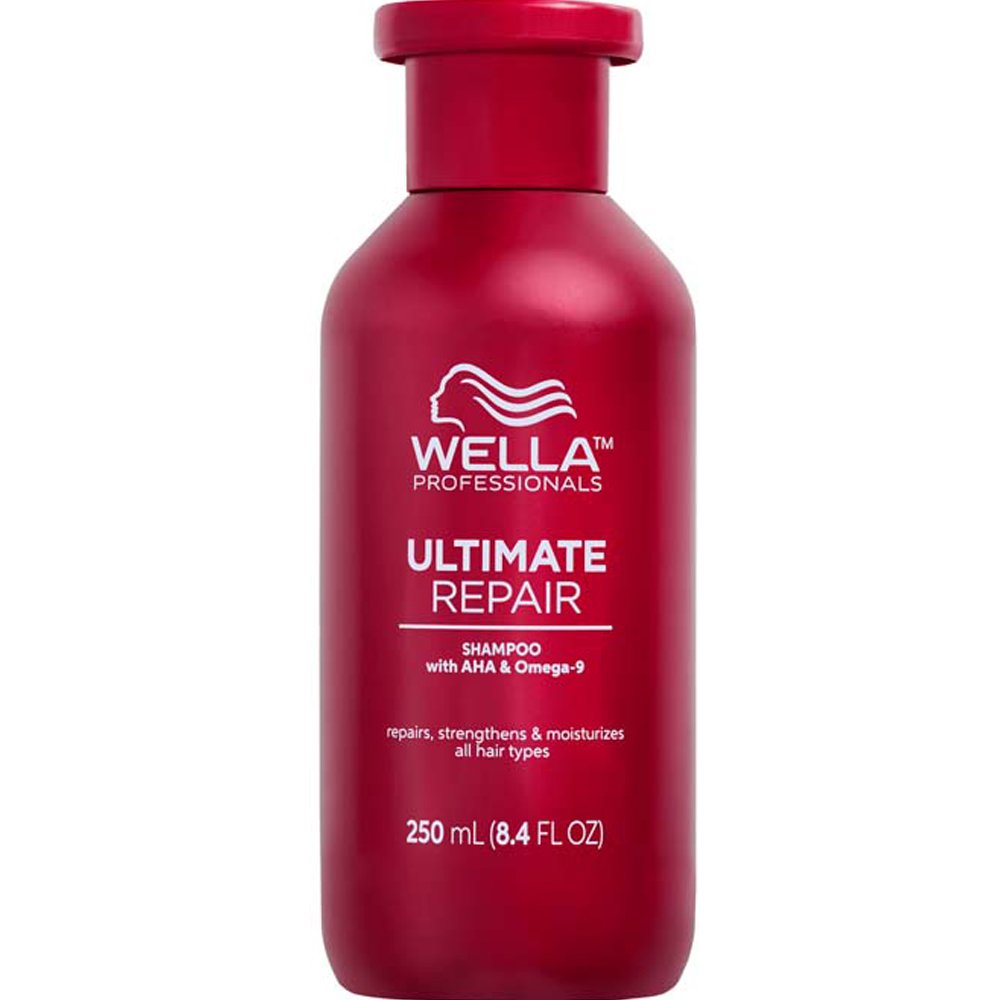 Wella Wella Professionals Ultimate Repair Shampoo Step 1 Ανάλαφρο Κρεμώδες Σαμπουάν με Πλούσιο Αφρό για Πολύ Ταλαιπωρημένα Ξηρά Μαλλιά 250ml